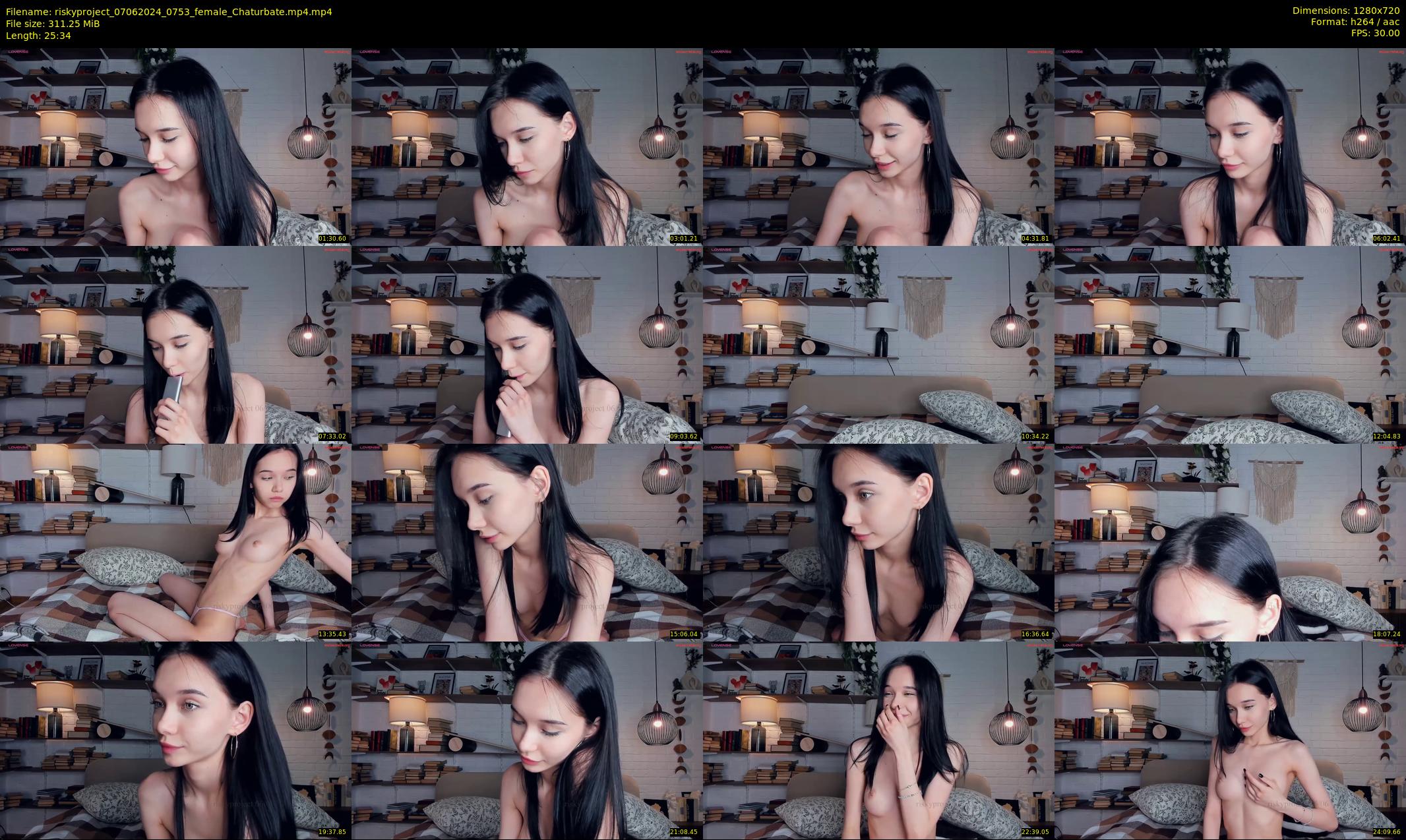 riskyproject — 26 minute Chaturbate couple cam show recording, 720p, Jun 7, 2024