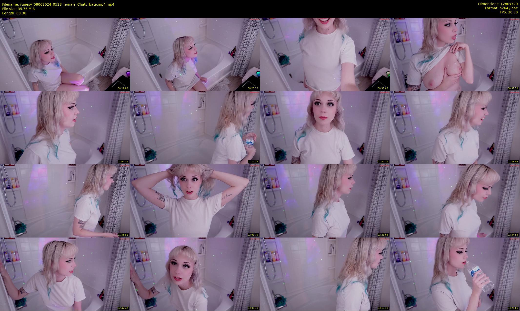 runesy — 4 minute Chaturbate female cam show recording, 720p, Jun 8, 2024