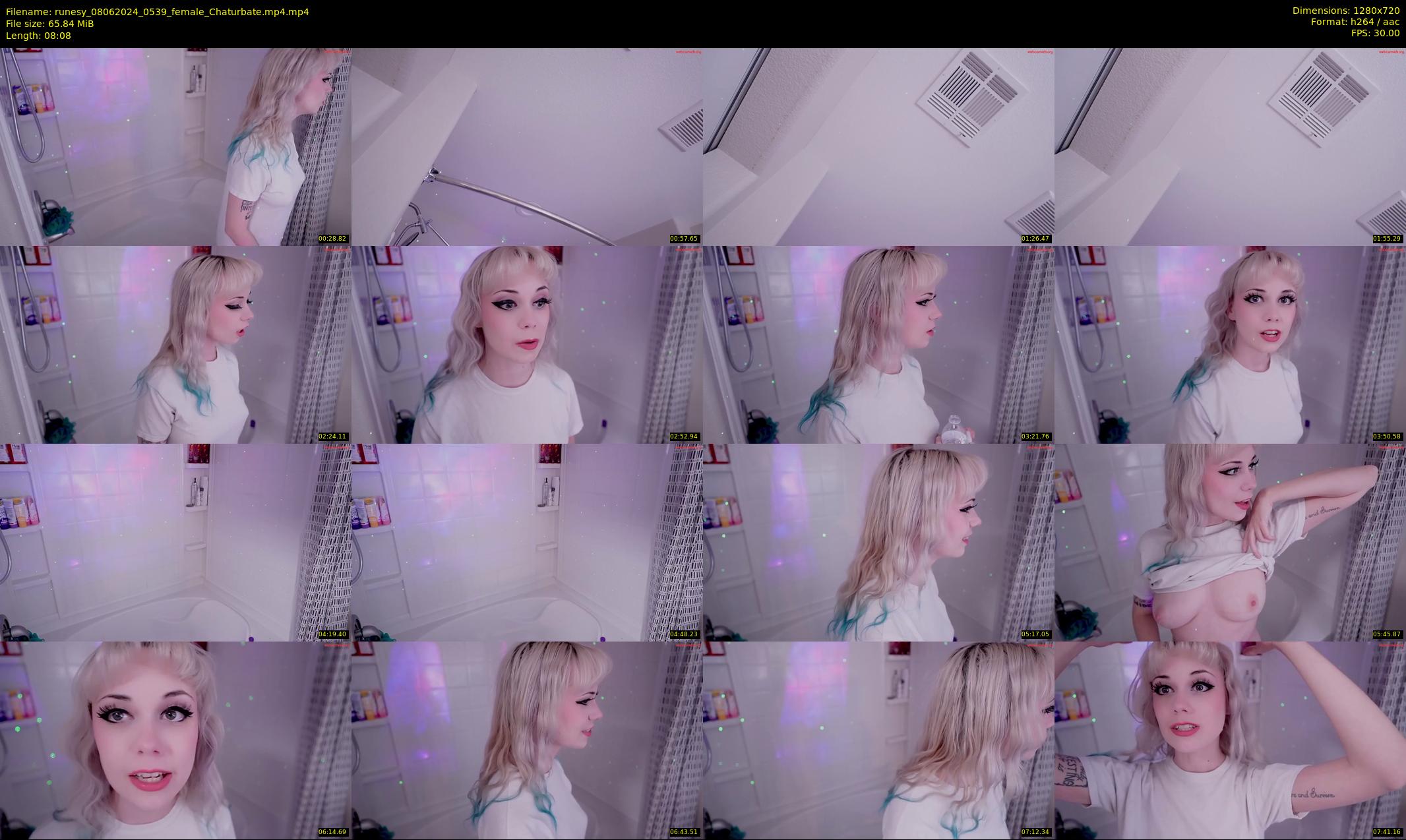runesy — 9 minute Chaturbate female cam show recording, 720p, Jun 8, 2024