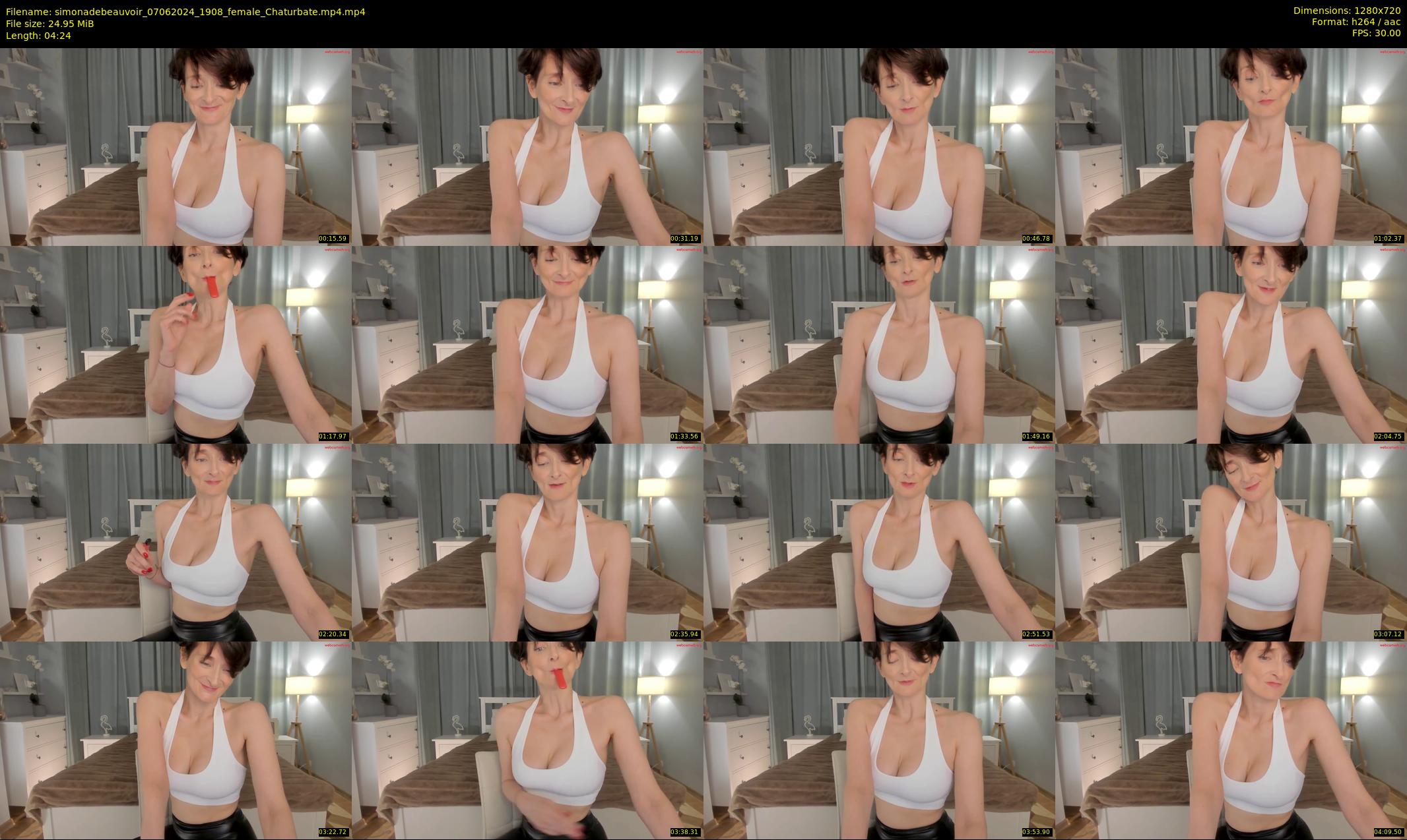 simonadebeauvoir — 5 minute Chaturbate female cam show recording, 720p, Jun 7, 2024