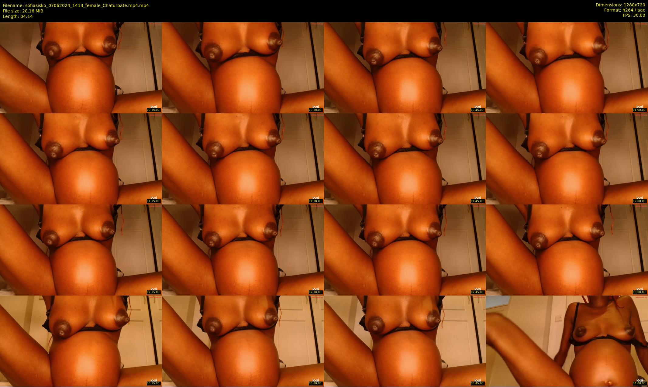 sofiasisko — 5 minute Chaturbate female cam show recording, 720p, Jun 7, 2024