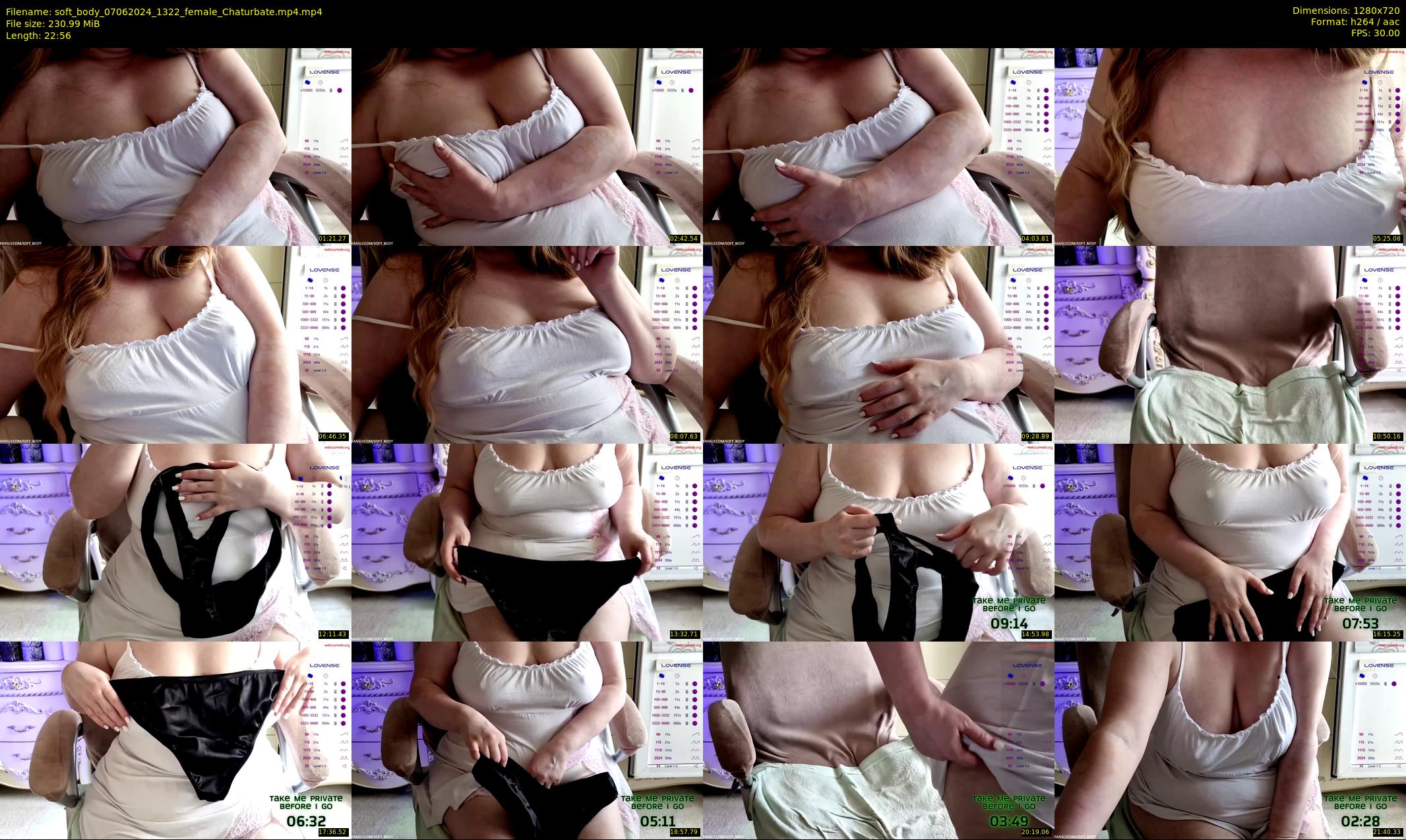 soft_body — 23 minute Chaturbate female cam show recording, 720p, Jun 7, 2024