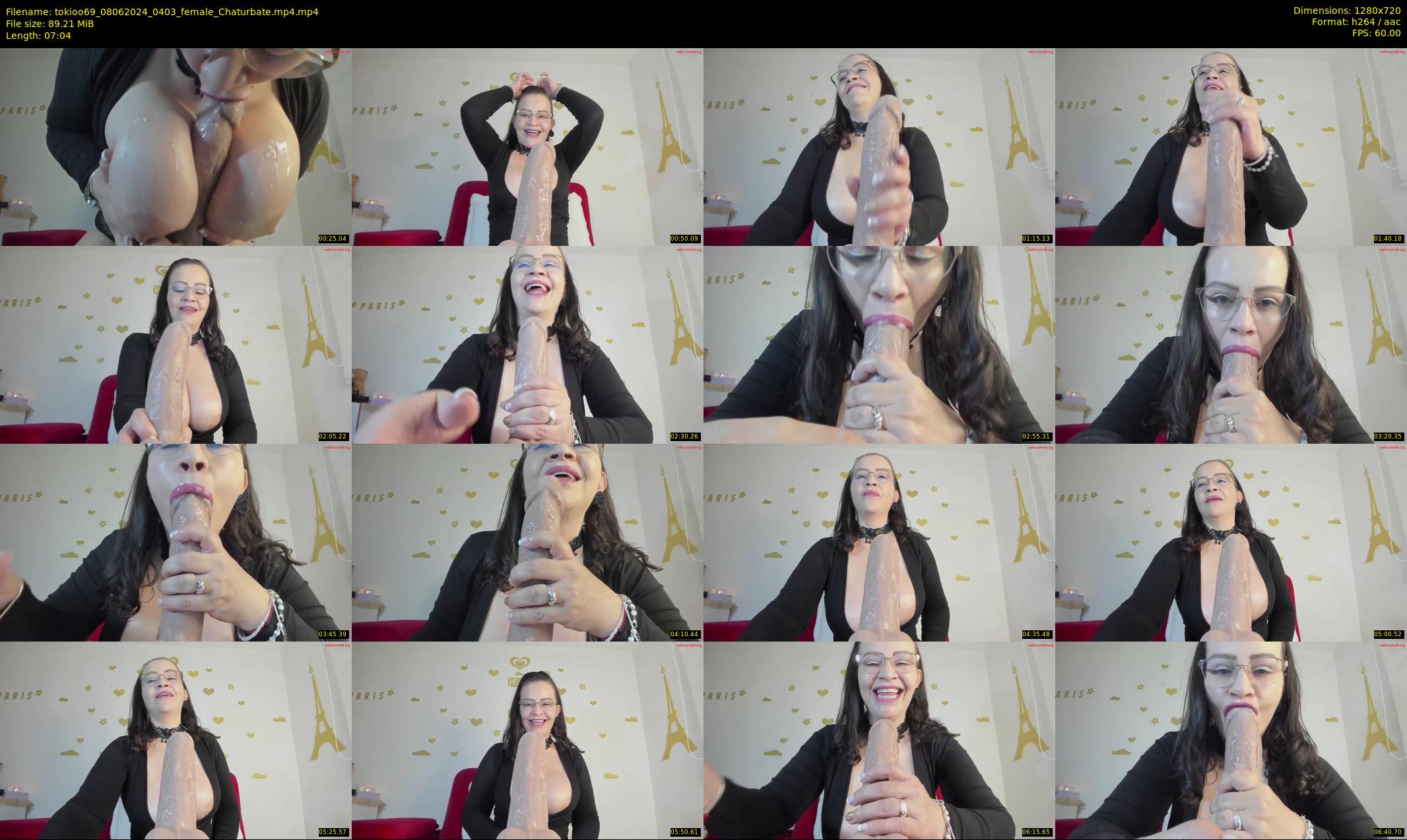 tokioo69 — 8 minute Chaturbate female cam show recording, 720p, Jun 8, 2024