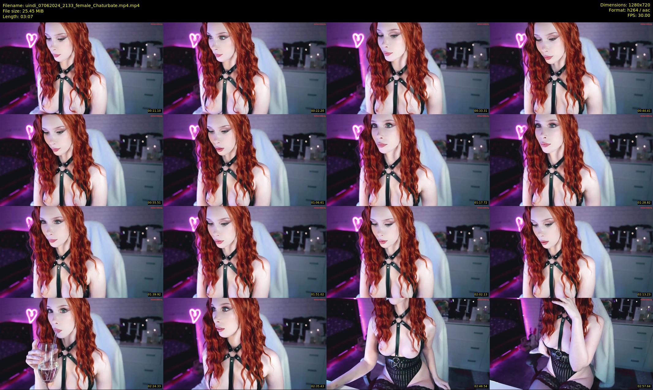 uindi — 4 minute Chaturbate female cam show recording, 720p, Jun 7, 2024