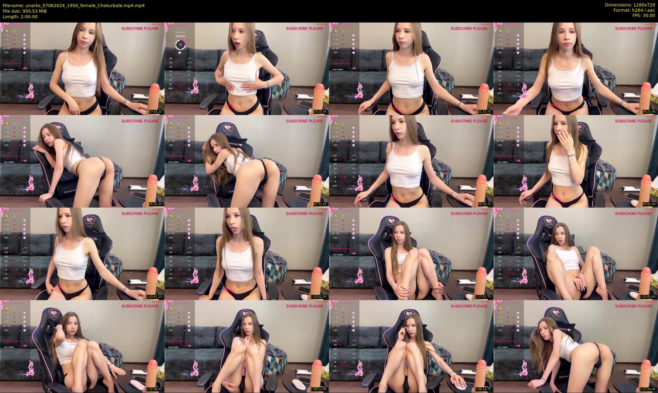 unarks — 120 minute Chaturbate female cam show recording, 720p, Jun 7, 2024
