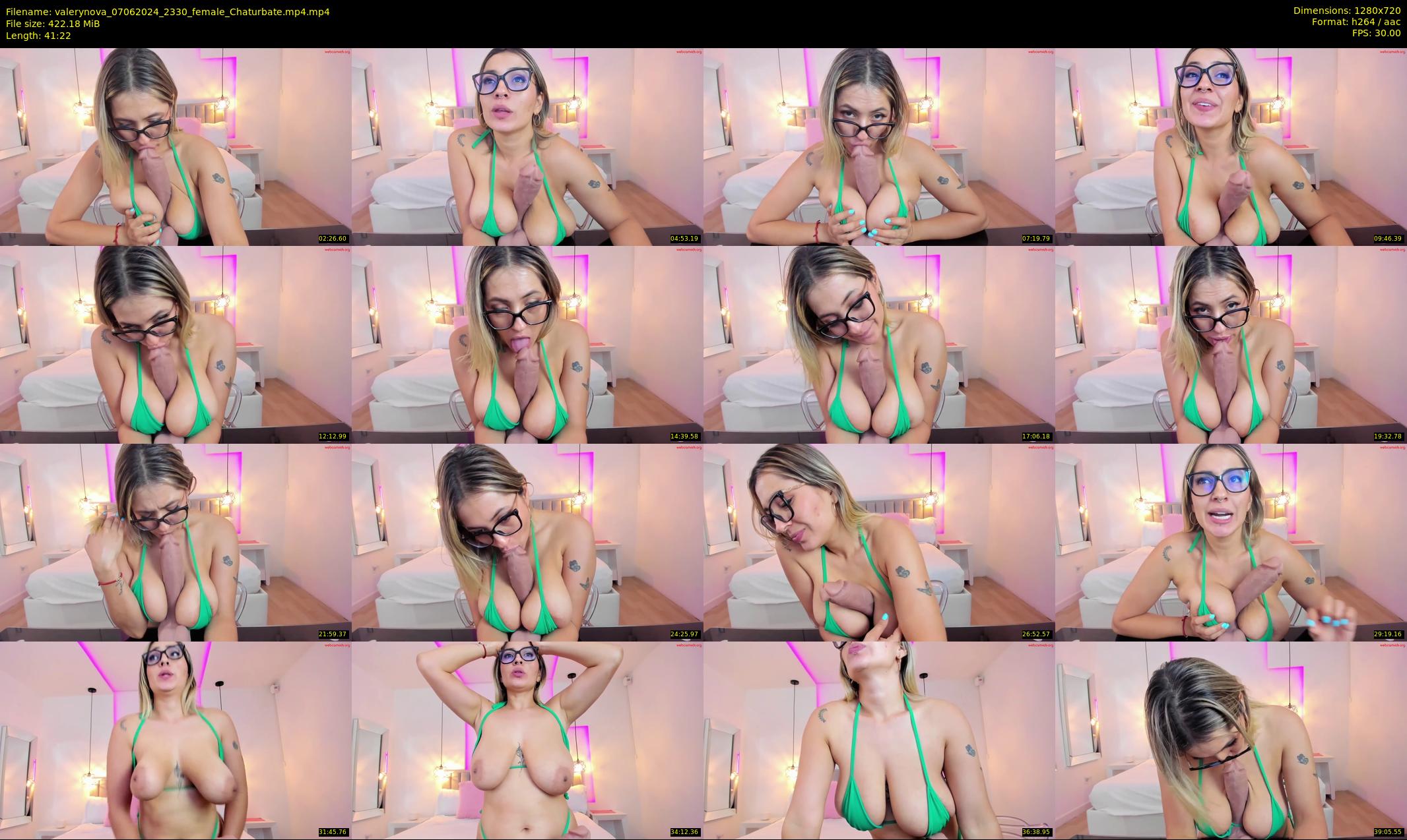 valerynova — 42 minute Chaturbate female cam show recording, 720p, Jun 7, 2024