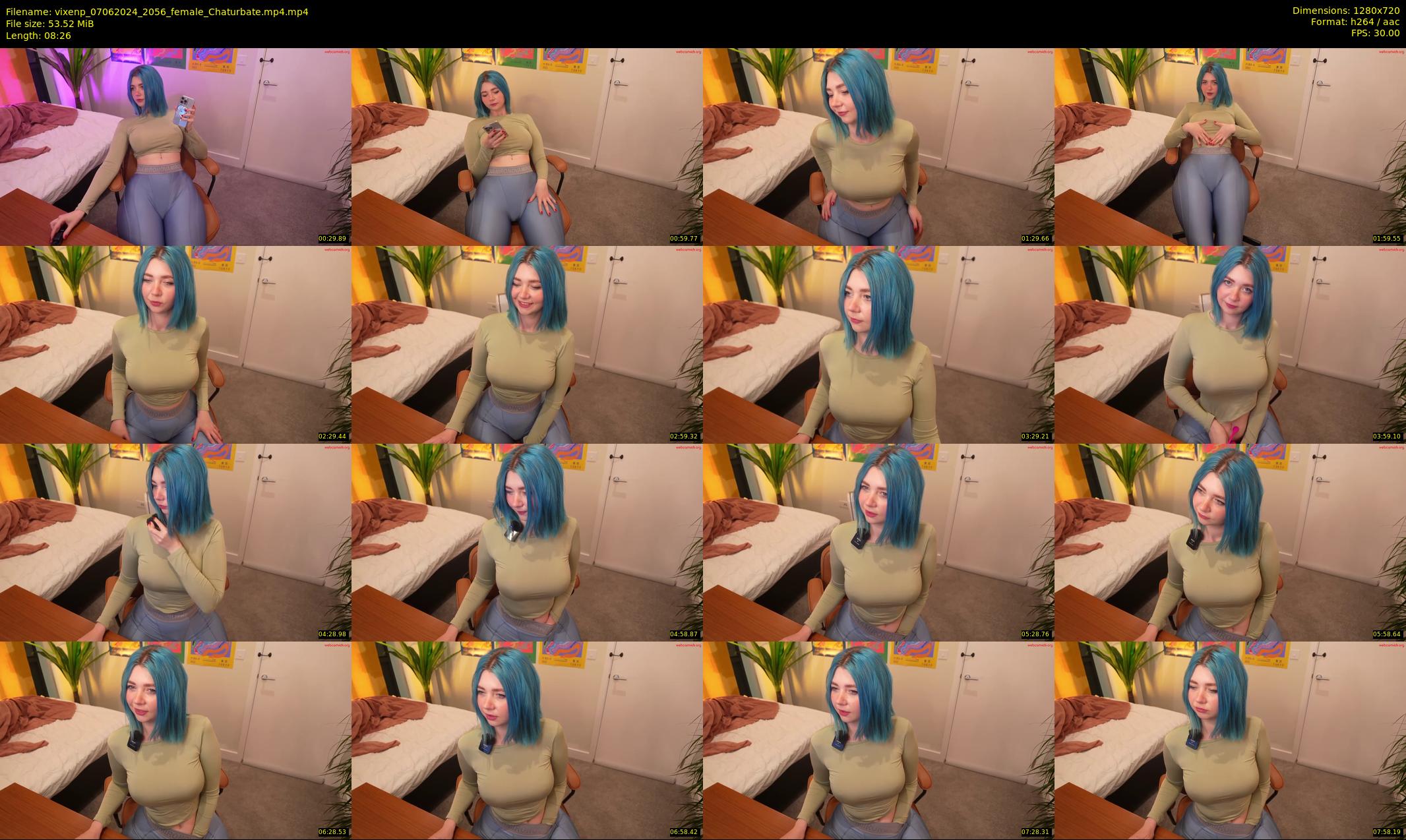 vixenp — 9 minute Chaturbate female cam show recording, 720p, Jun 7, 2024
