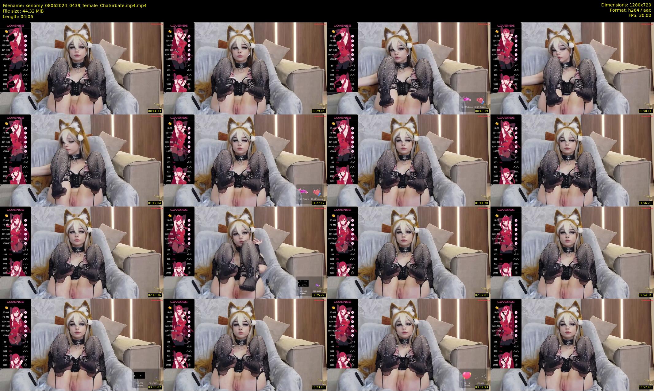 xenomy — 5 minute Chaturbate female cam show recording, 720p, Jun 8, 2024