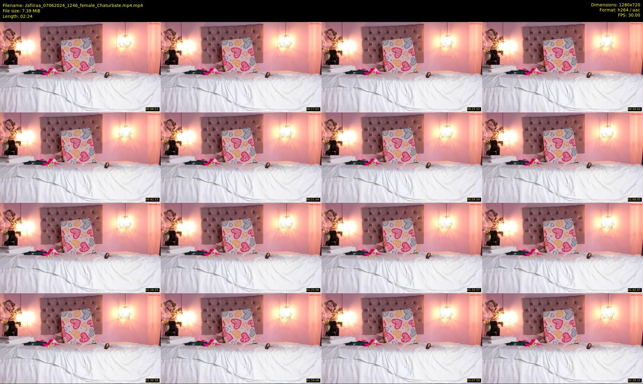 zafiiraa — 3 minute Chaturbate female cam show recording, 720p, Jun 7, 2024