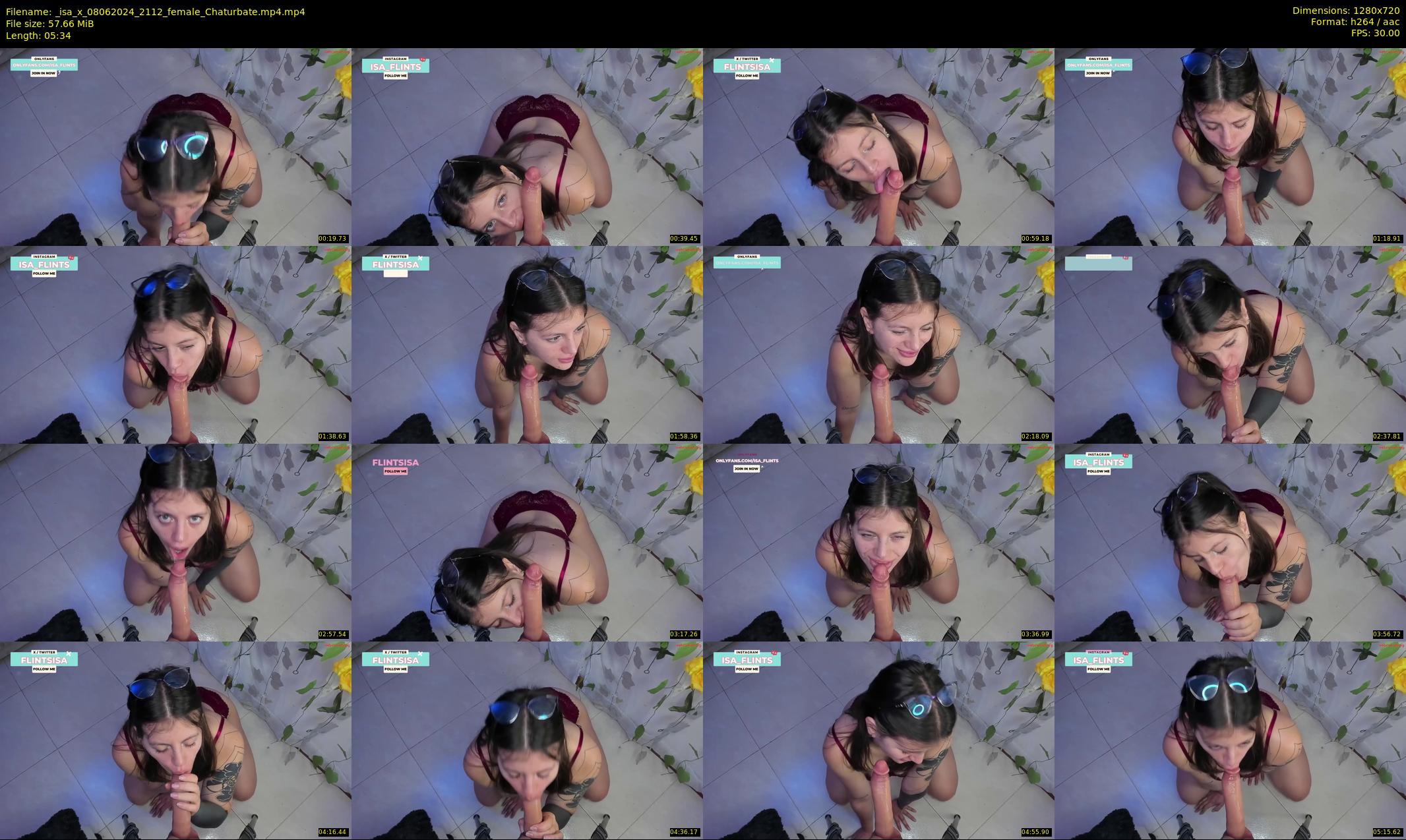 _isa_x — 6 minute Chaturbate female cam show recording, 720p, Jun 8, 2024