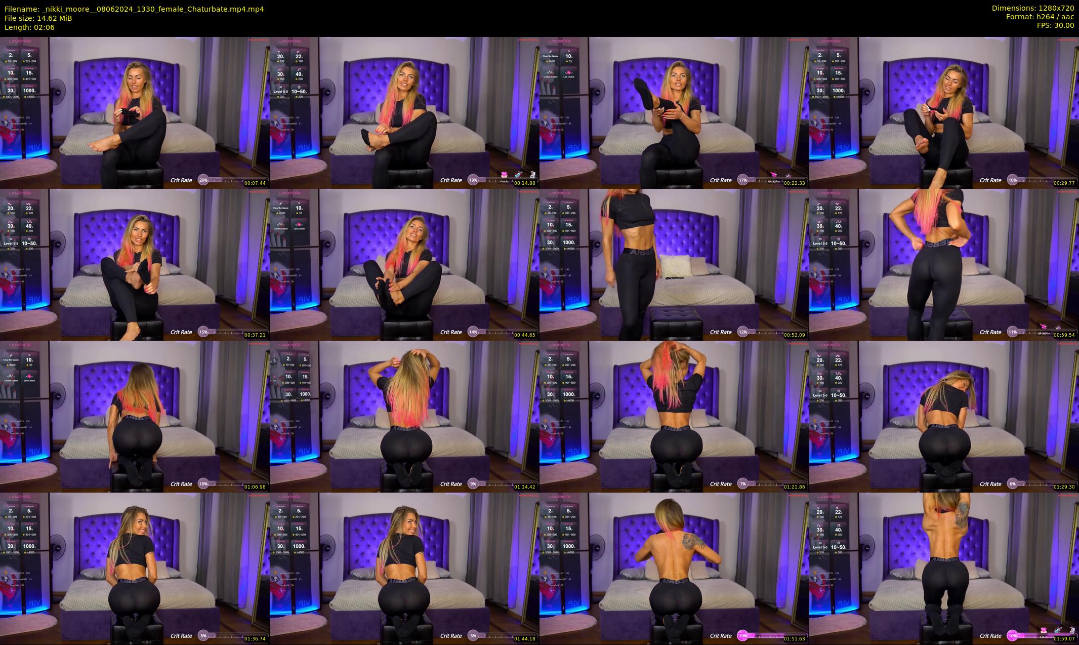 _nikki_moore_ — 3 minute Chaturbate female cam show recording, 720p, Jun 8, 2024