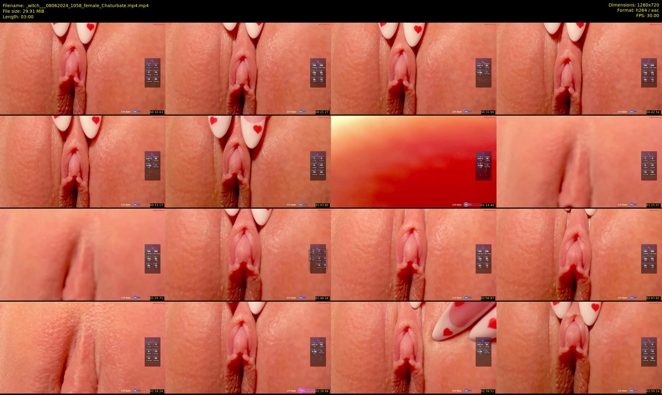 _witch__ — 3 minute Chaturbate female cam show recording, 720p, Jun 8, 2024