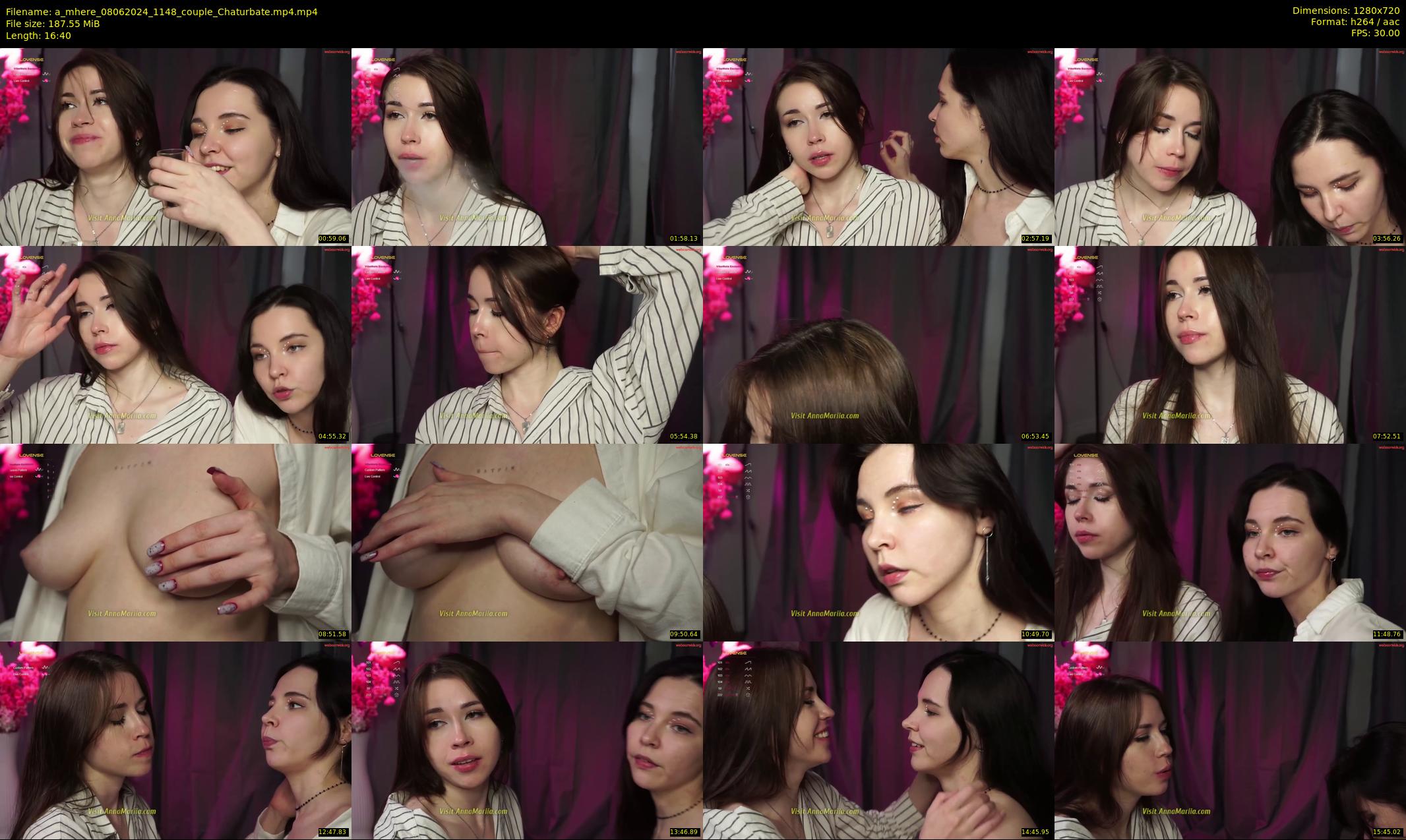 a_mhere — 17 minute Chaturbate couple cam show recording, 720p, Jun 8, 2024