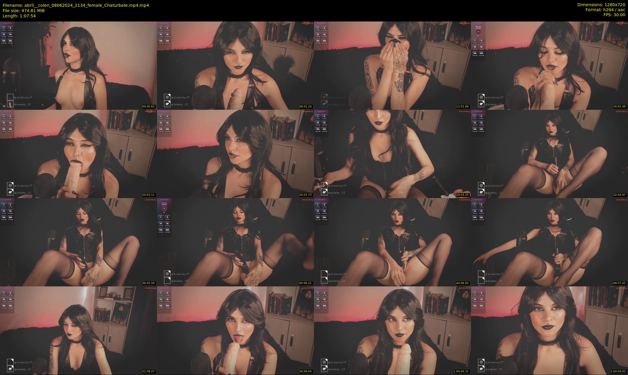 abril__colen — 68 minute Chaturbate female cam show recording, 720p, Jun 8, 2024
