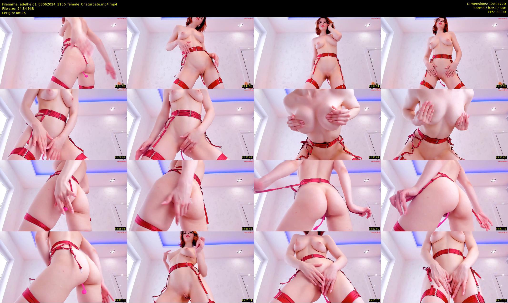 adelheid1 — 7 minute Chaturbate female cam show recording, 720p, Jun 8, 2024