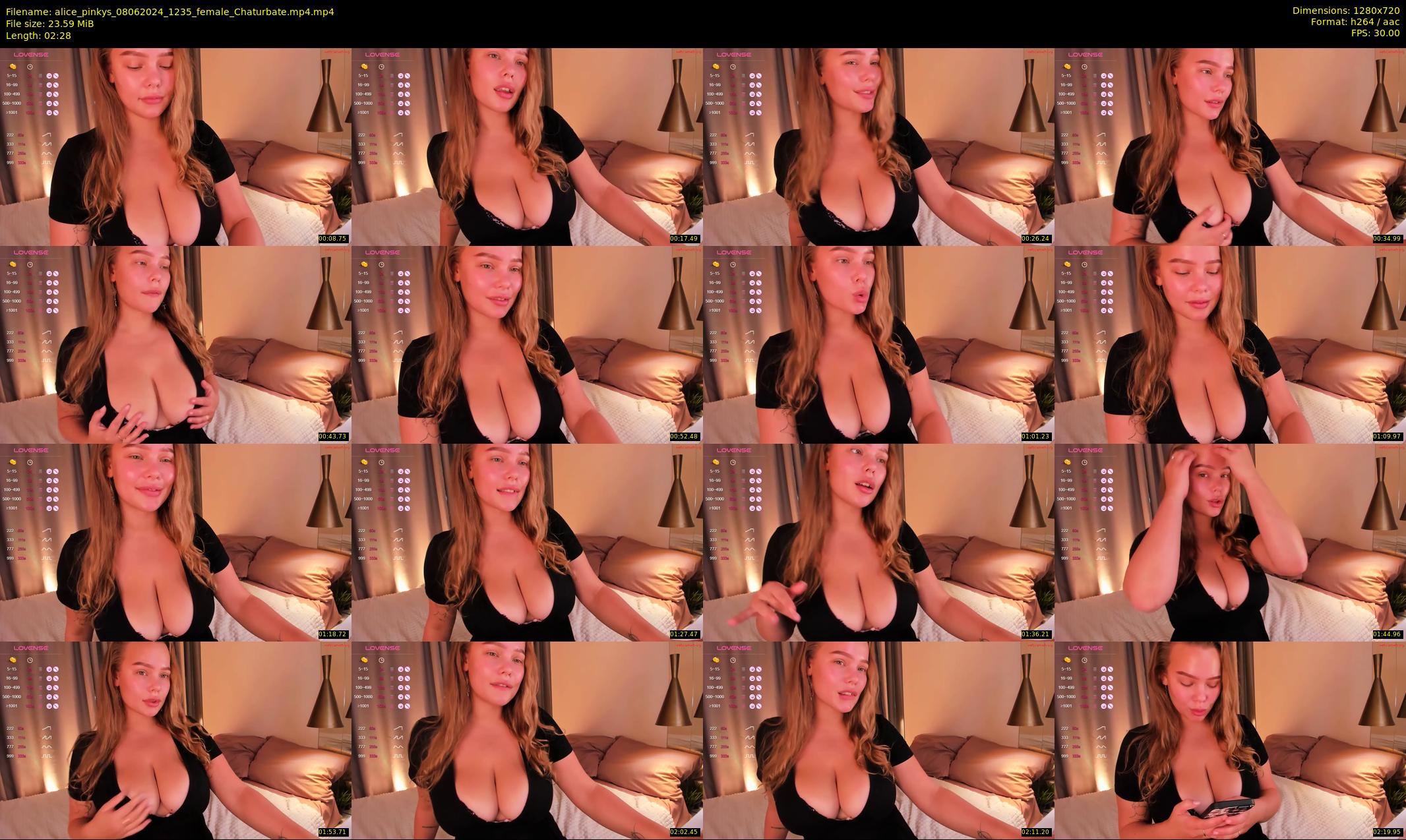 alice_pinkys — 3 minute Chaturbate female cam show recording, 720p, Jun 8, 2024