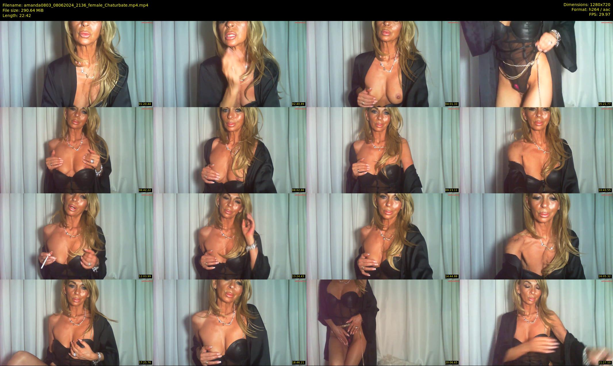 amanda0803 — 23 minute Chaturbate female cam show recording, 720p, Jun 8, 2024