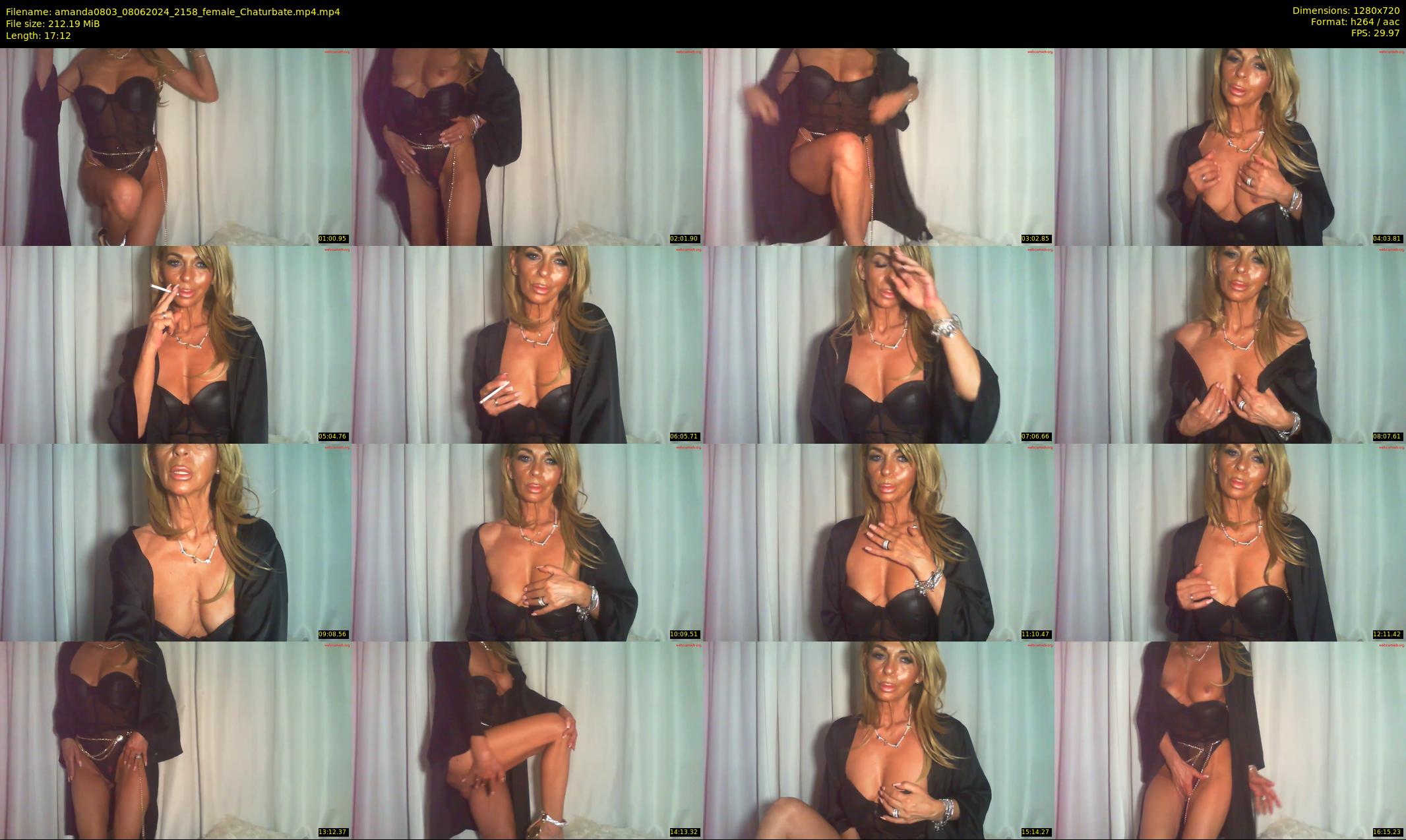 amanda0803 — 18 minute Chaturbate female cam show recording, 720p, Jun 8, 2024