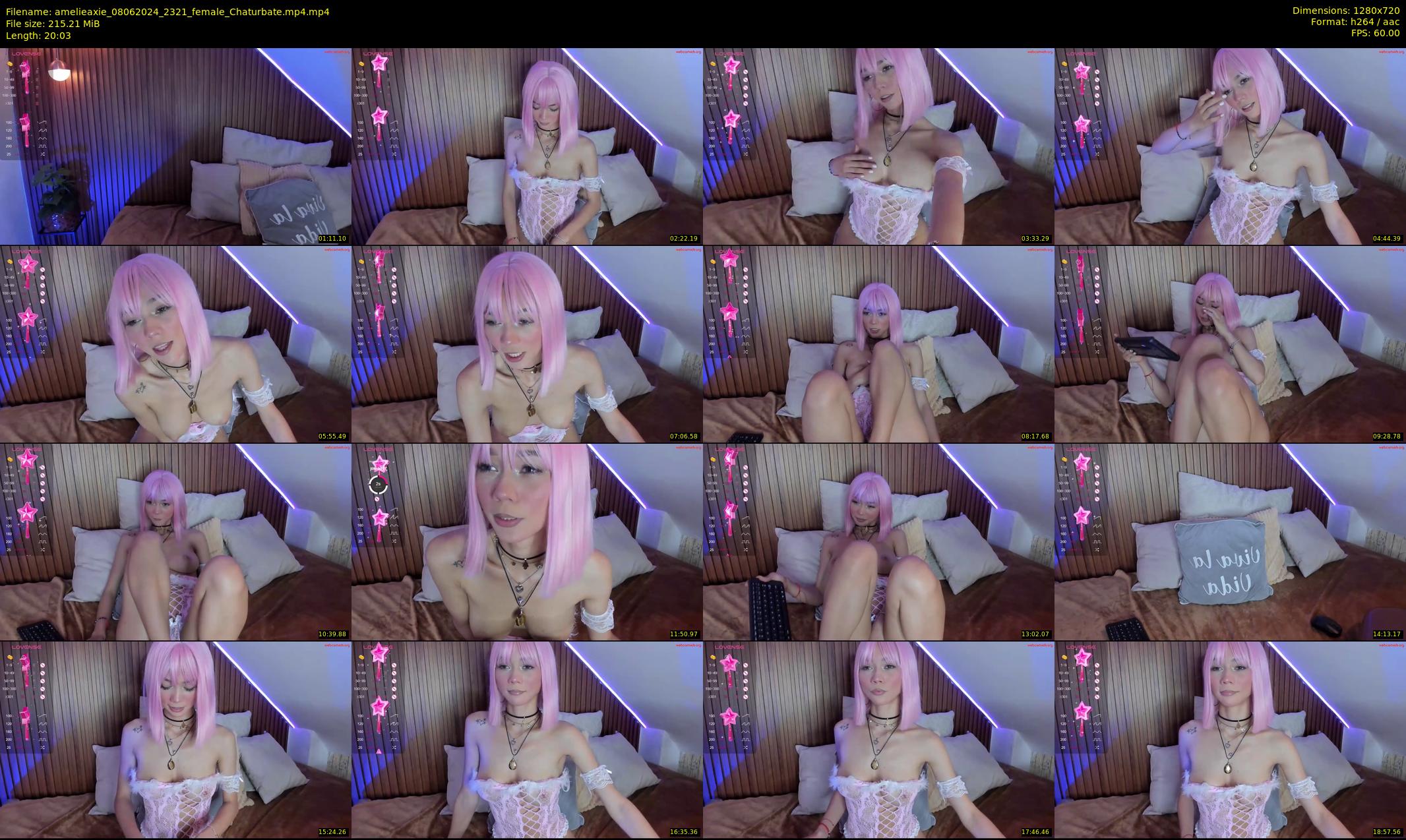 amelieaxie — 21 minute Chaturbate female cam show recording, 720p, Jun 8, 2024