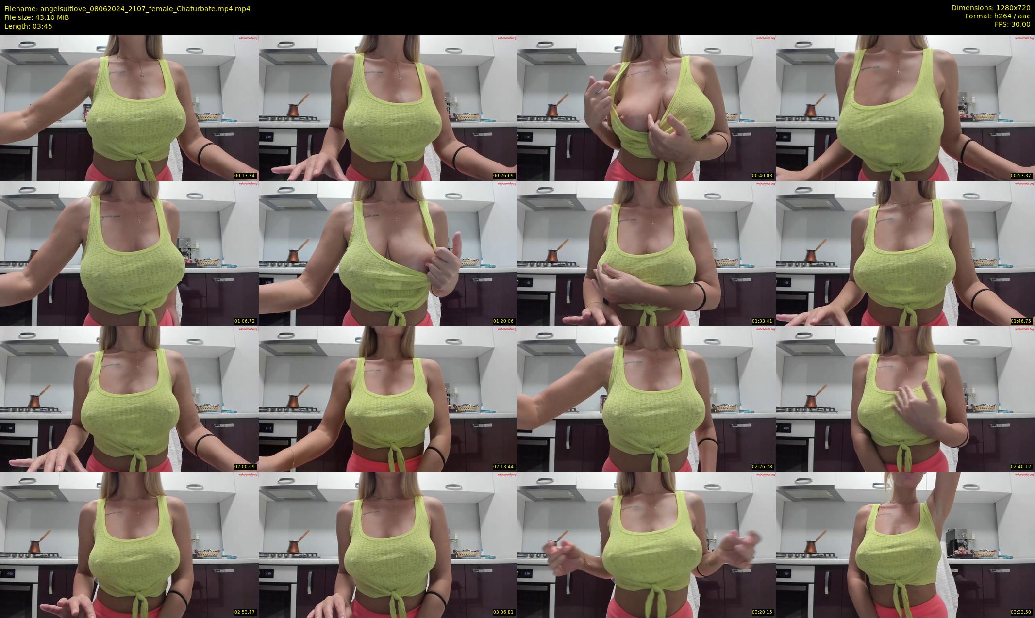 angelsuitlove — 4 minute Chaturbate female cam show recording, 720p, Jun 8, 2024