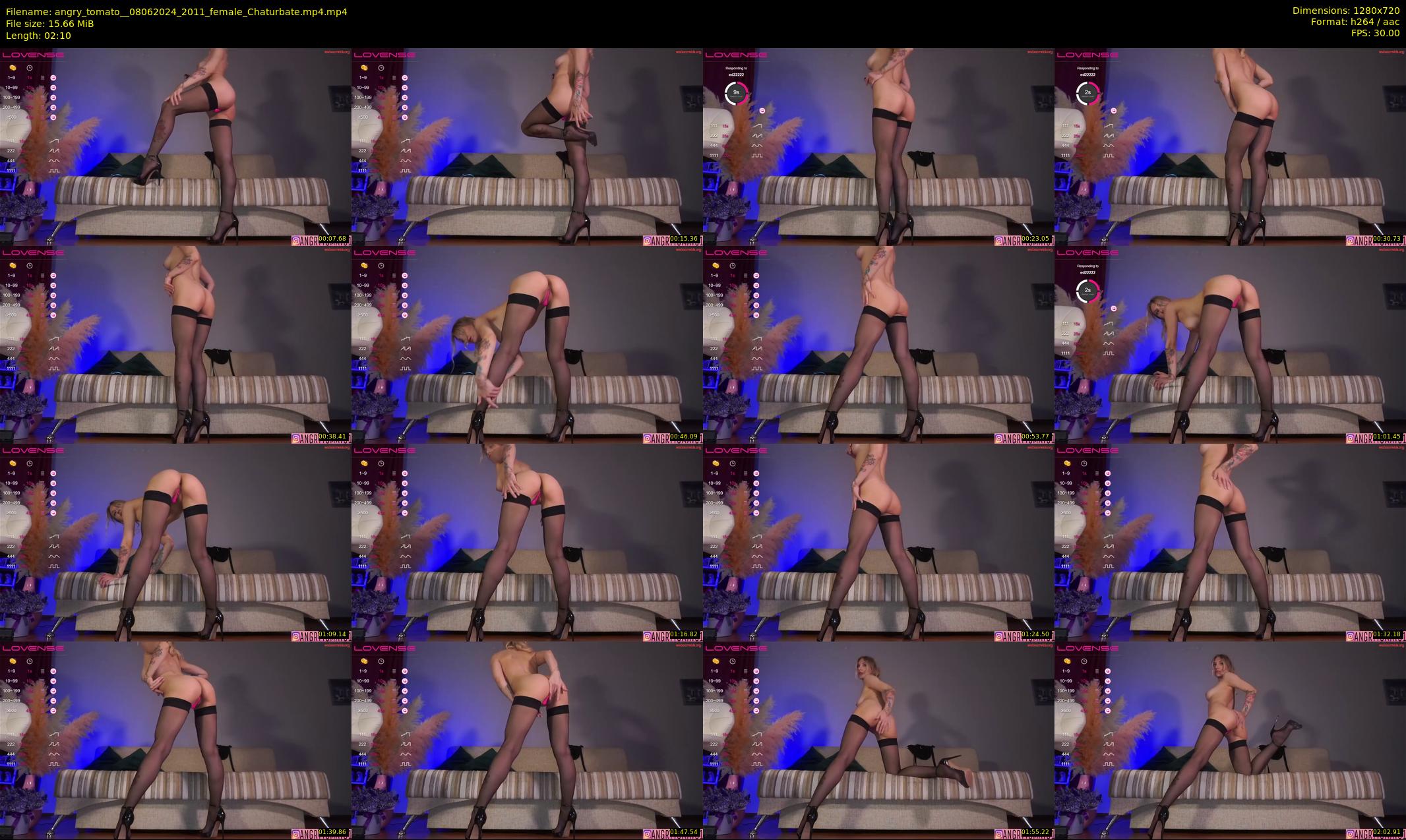 angry_tomato_ — 3 minute Chaturbate female cam show recording, 720p, Jun 8, 2024