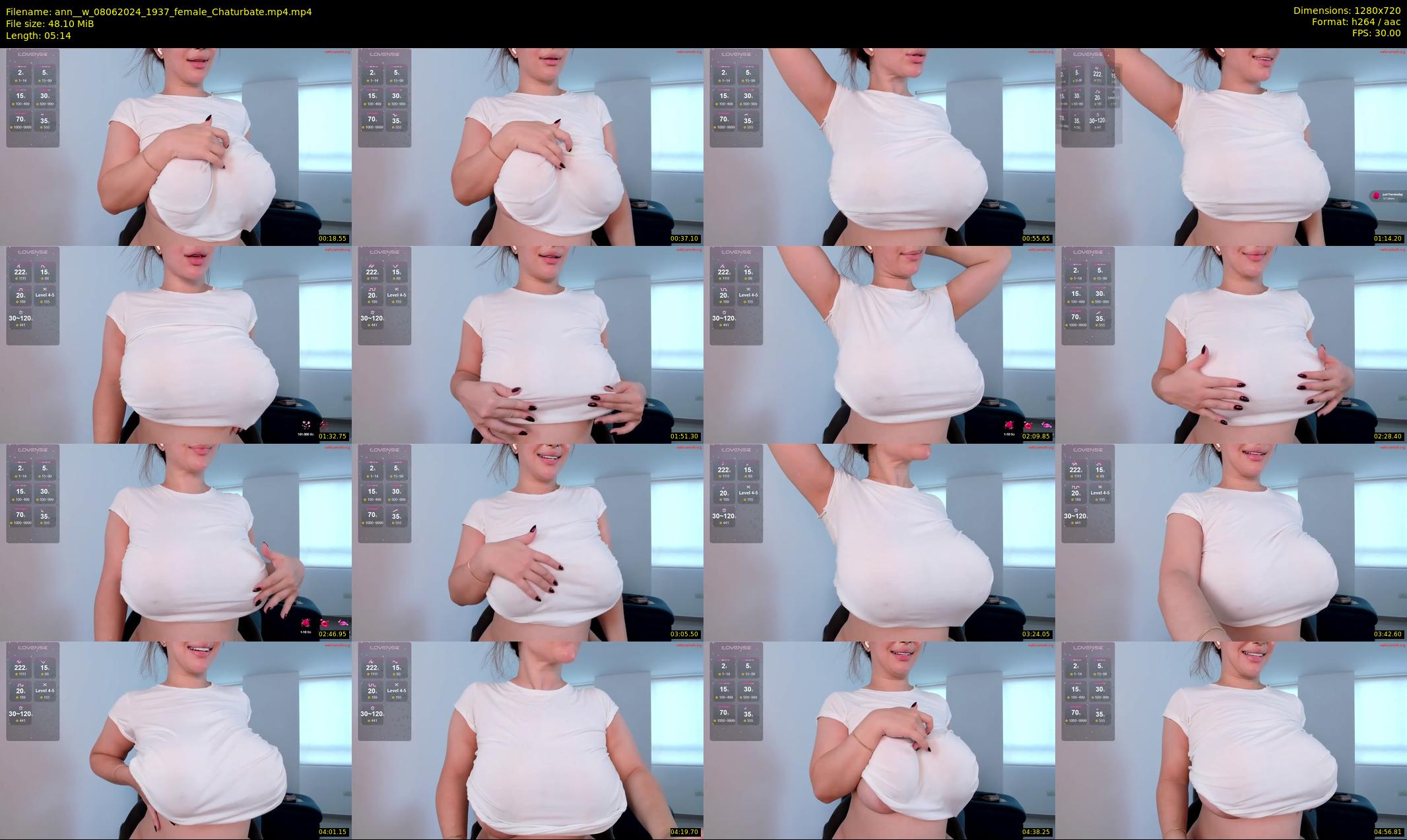 ann__w — 6 minute Chaturbate female cam show recording, 720p, Jun 8, 2024