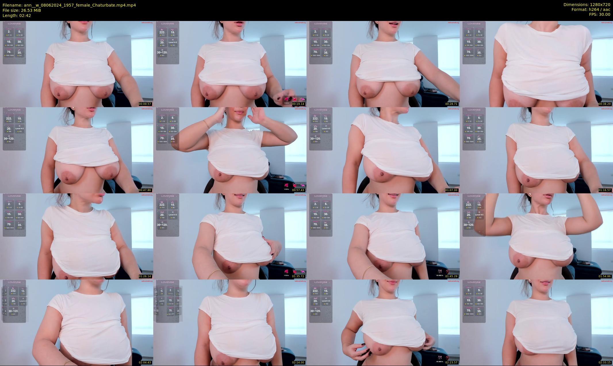 ann__w — 3 minute Chaturbate female cam show recording, 720p, Jun 8, 2024