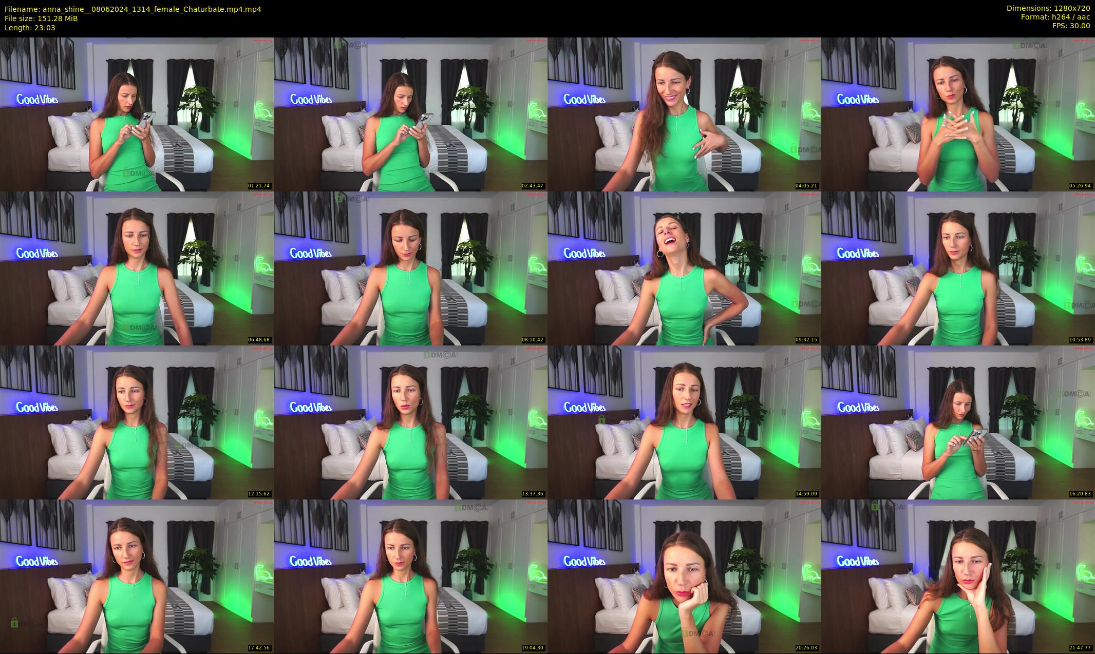 anna_shine_ — 24 minute Chaturbate female cam show recording, 720p, Jun 8, 2024