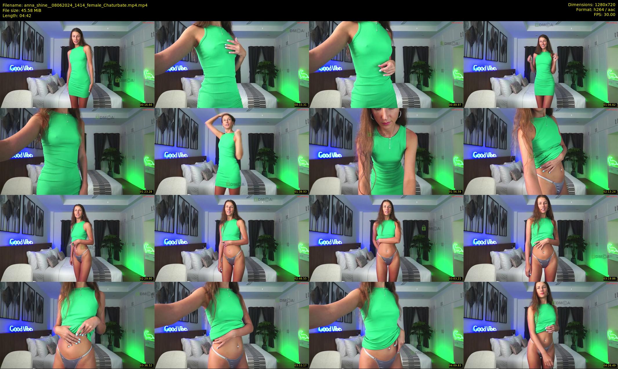 anna_shine_ — 5 minute Chaturbate female cam show recording, 720p, Jun 8, 2024
