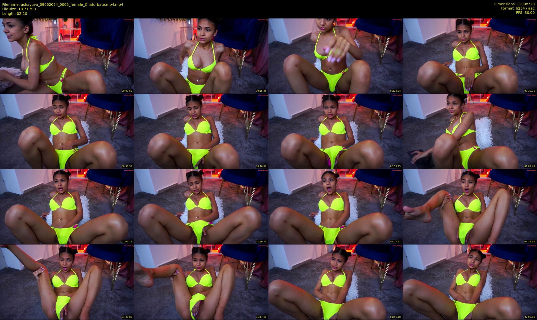 ashayuva — 3 minute Chaturbate female cam show recording, 720p, Jun 9, 2024