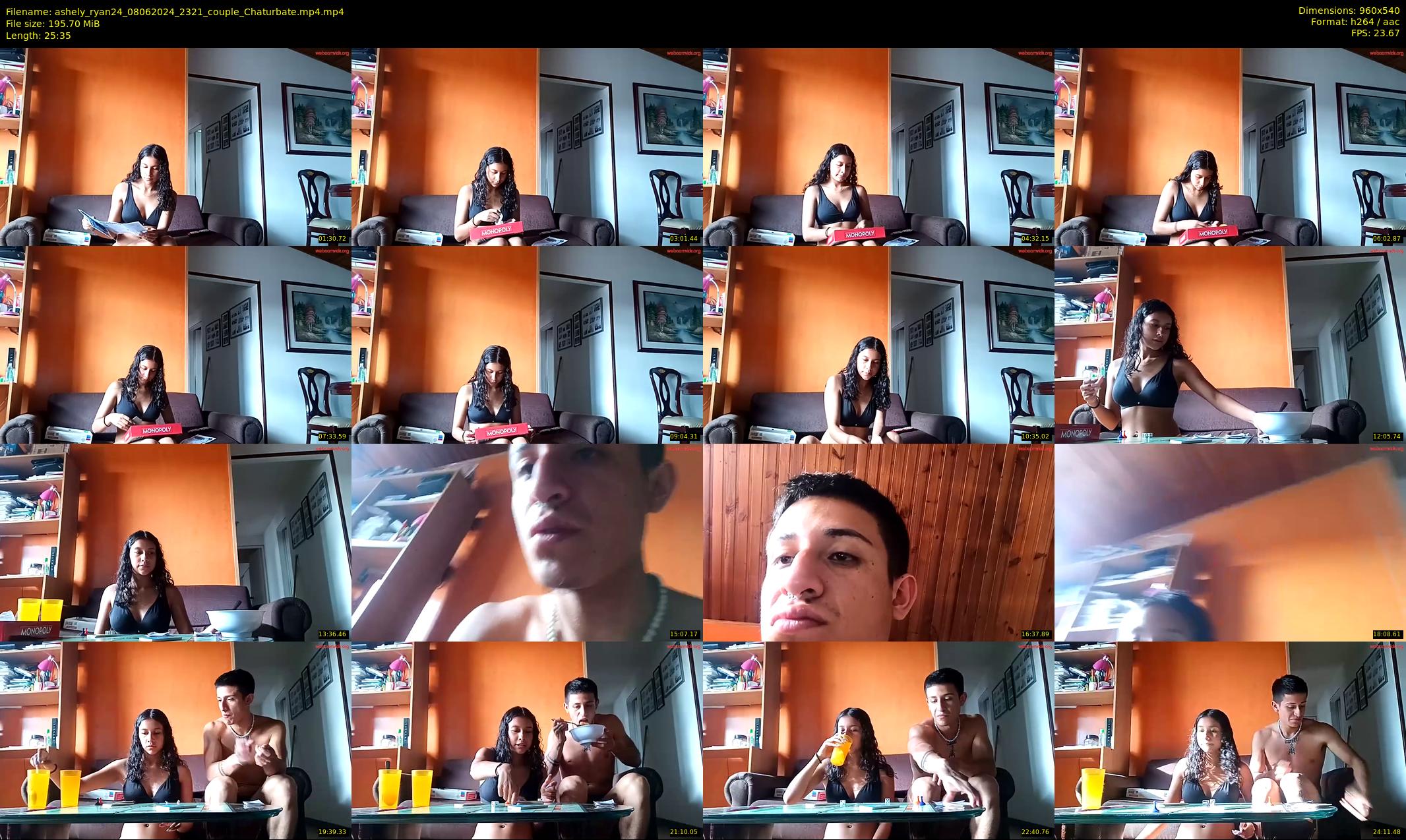 ashely_ryan24 — 26 minute Chaturbate couple cam show recording, 480p, Jun 8, 2024