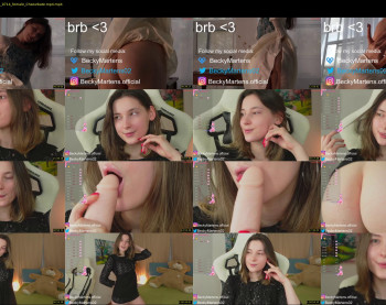 beckymartens — 74 minute Chaturbate female cam show recording, 720p, Jun 8, 2024