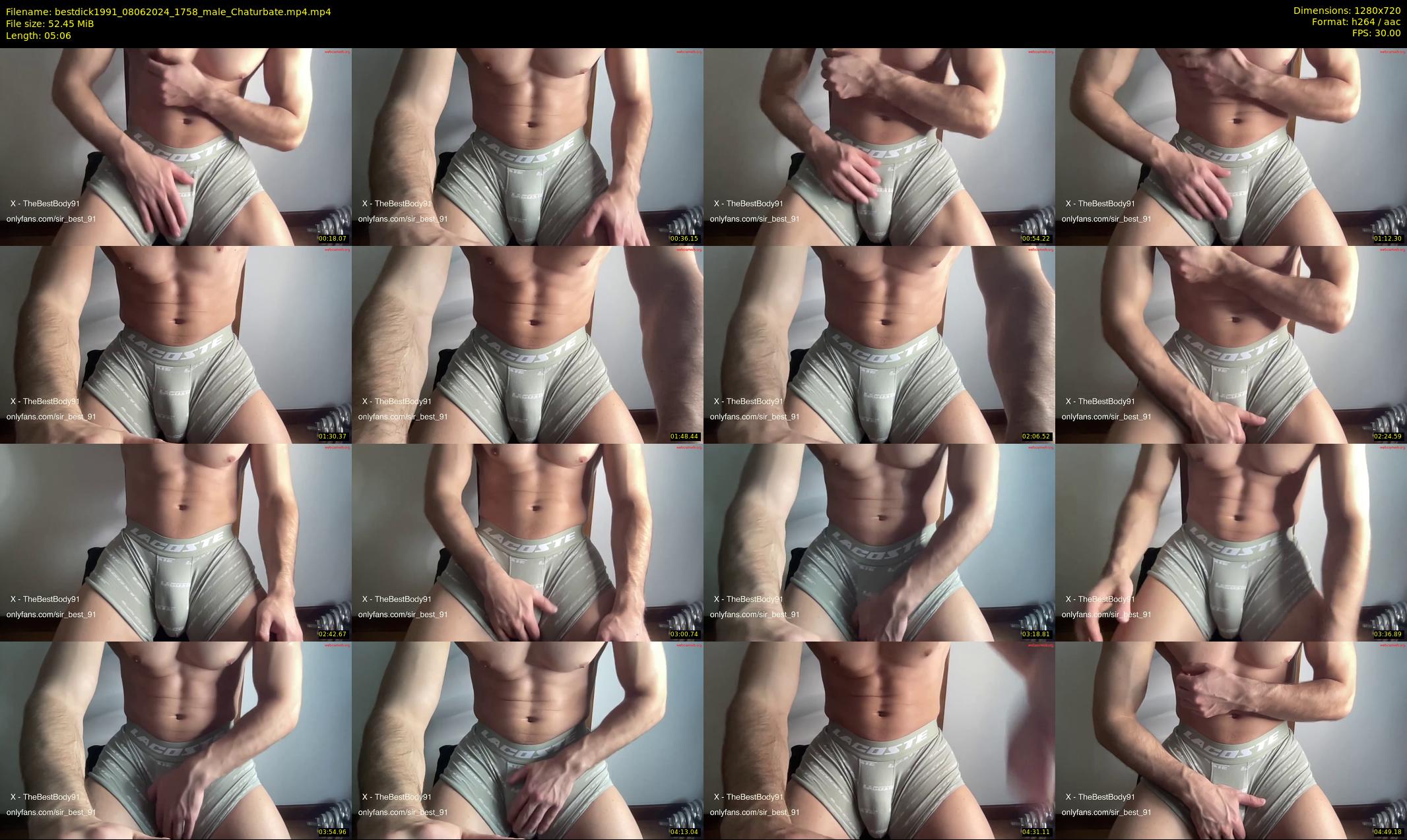 bestdick1991 — 6 minute Chaturbate male cam show recording, 720p, Jun 8, 2024