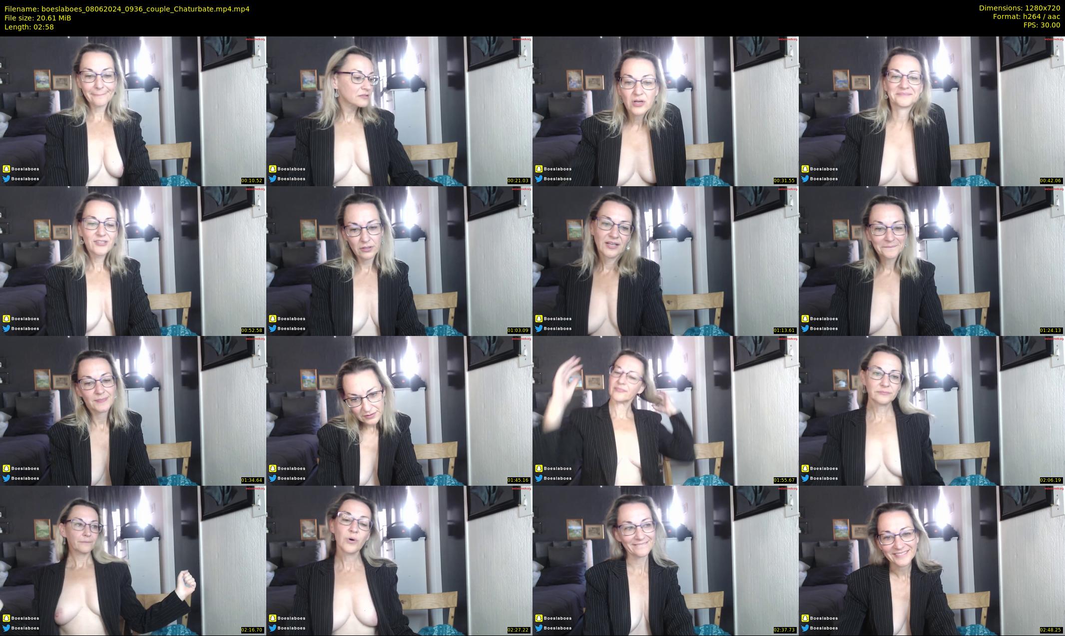 boeslaboes — 3 minute Chaturbate couple cam show recording, 720p, Jun 8, 2024