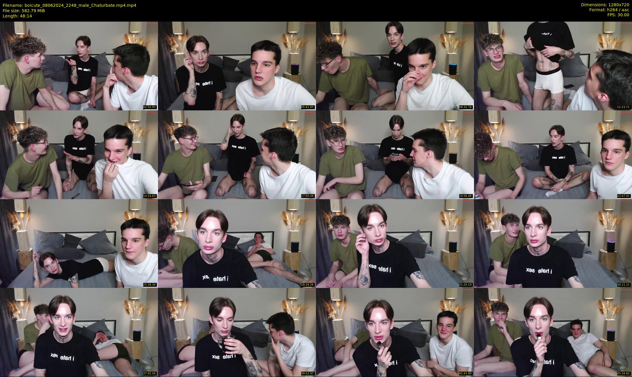 boicute — 49 minute Chaturbate male cam show recording, 720p, Jun 8, 2024