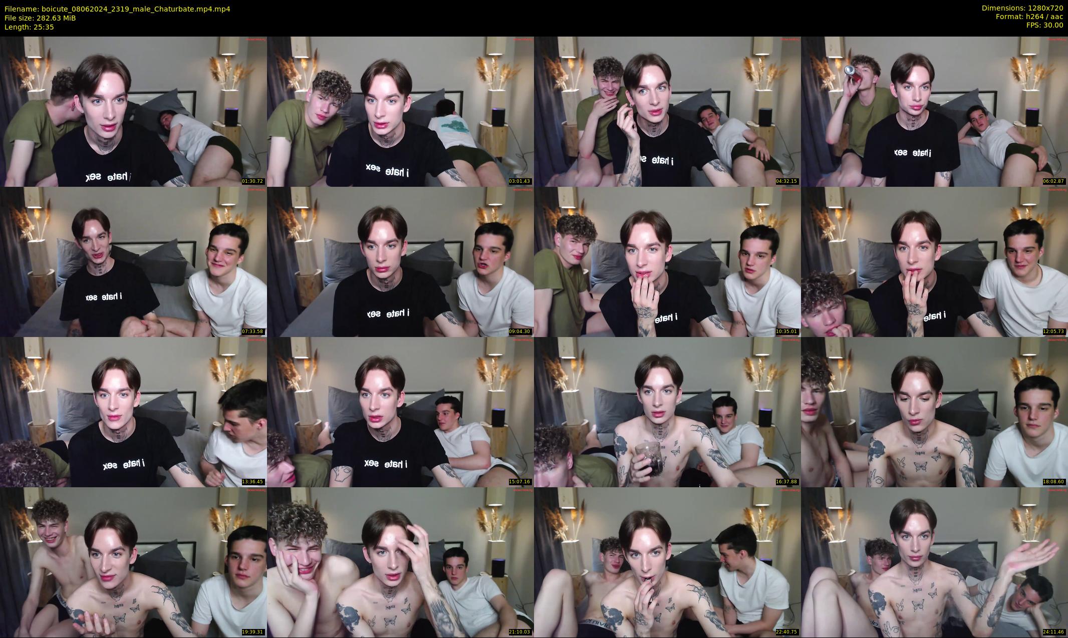 boicute — 26 minute Chaturbate male cam show recording, 720p, Jun 8, 2024