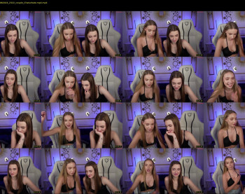 bright_diamonds_054 — 6 minute Chaturbate couple cam show recording, 720p, Jun 8, 2024