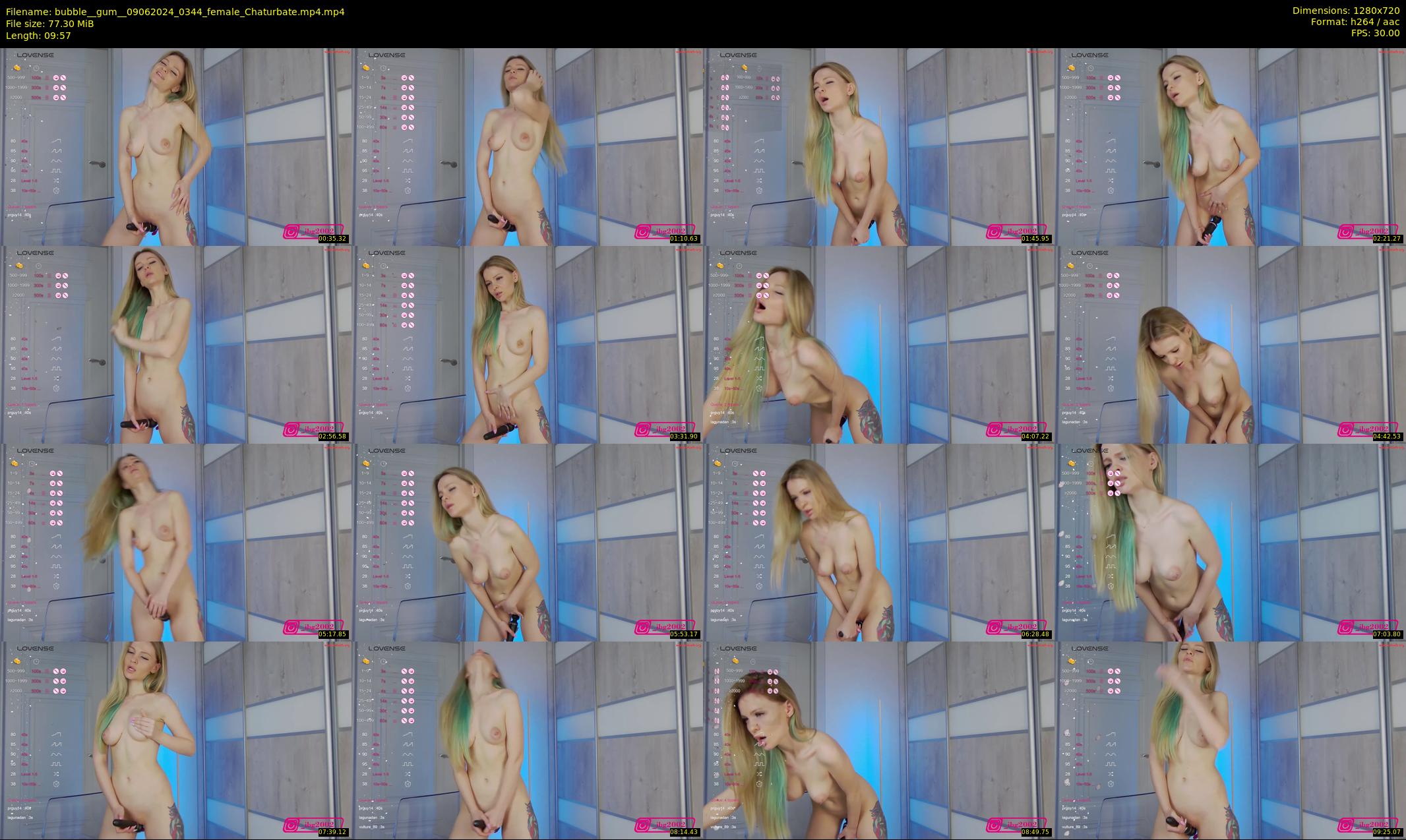 bubble__gum_ — 10 minute Chaturbate female cam show recording, 720p, Jun 9, 2024