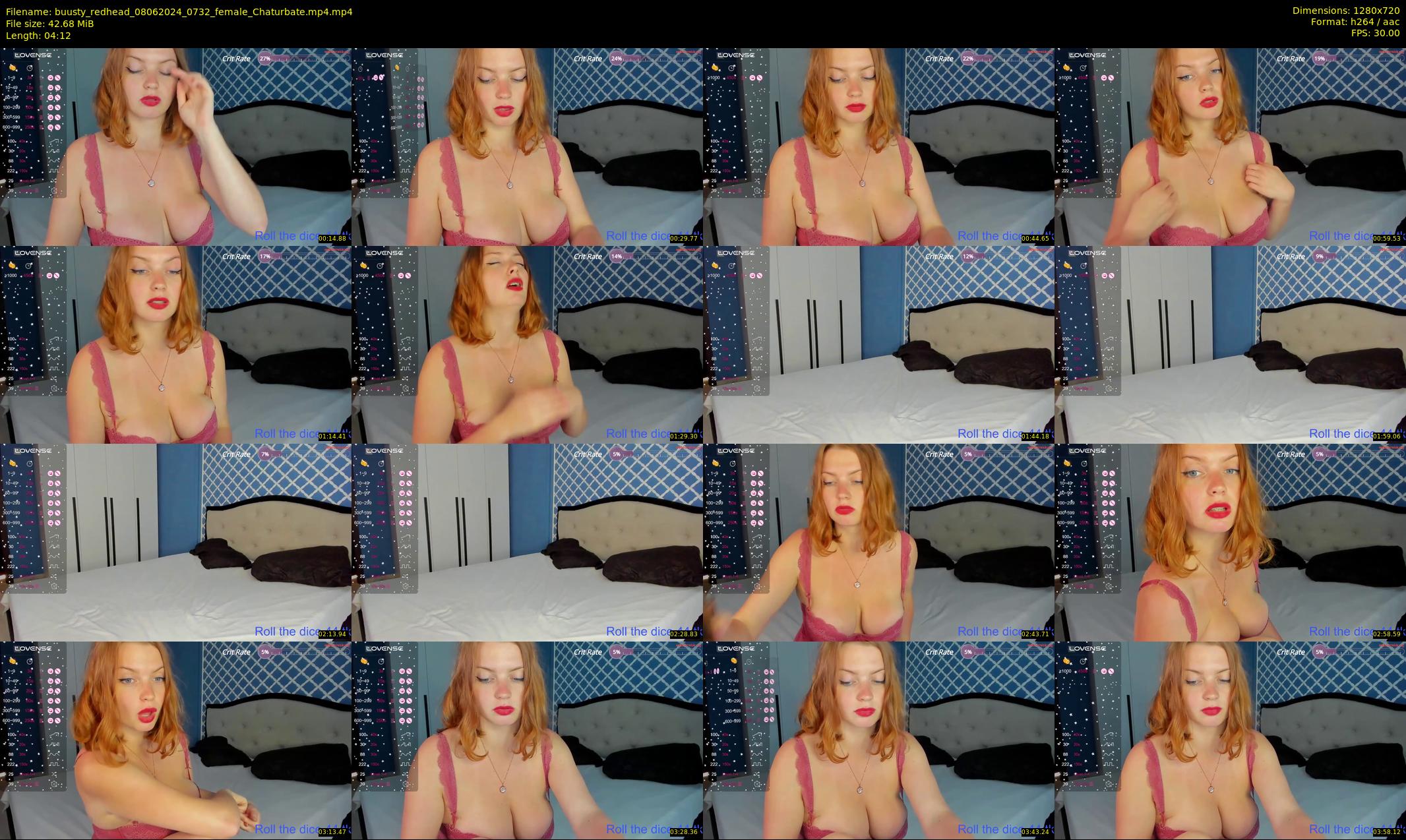 buusty_redhead — 5 minute Chaturbate female cam show recording, 720p, Jun 8, 2024