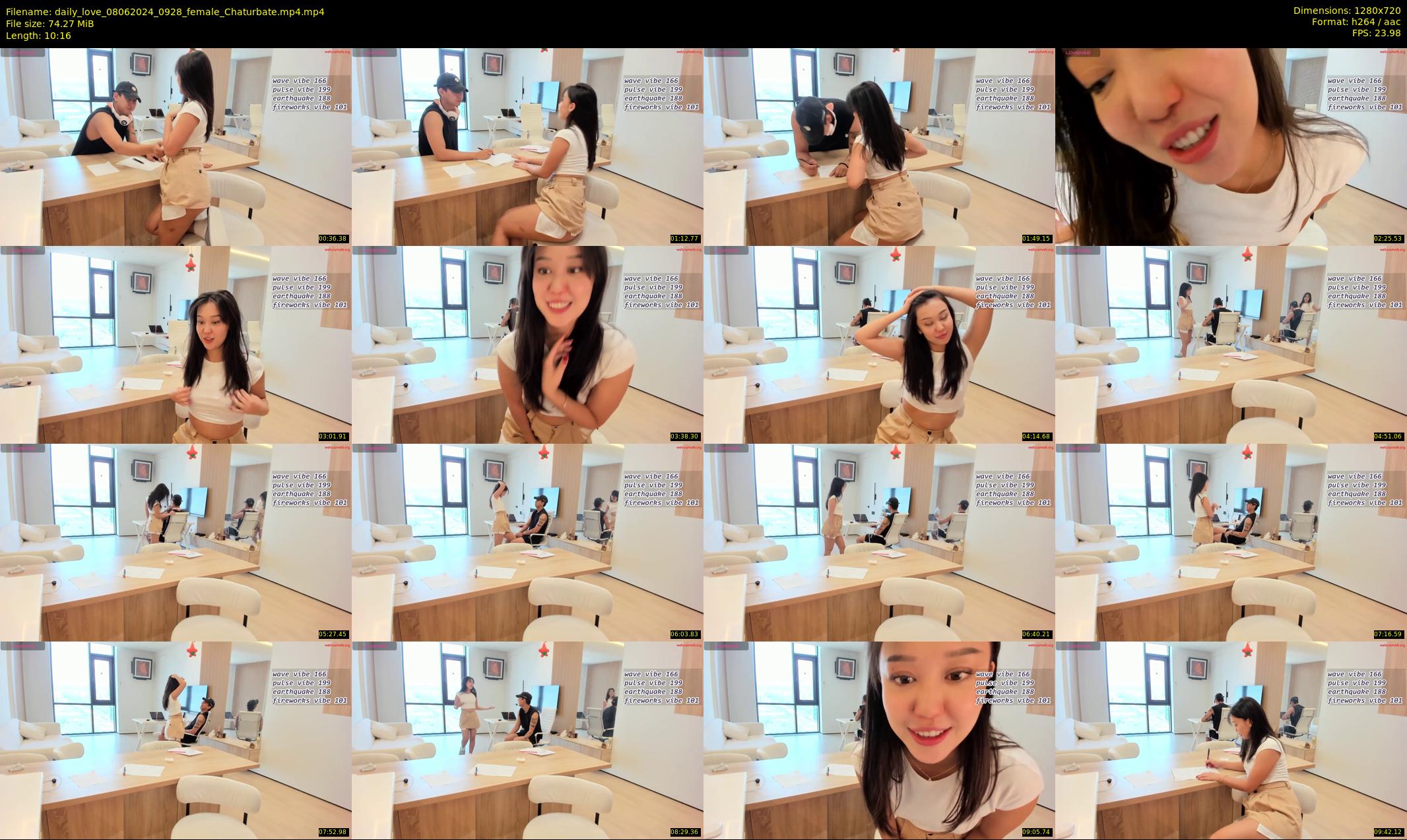 daily_love — 11 minute Chaturbate female cam show recording, 720p, Jun 8, 2024