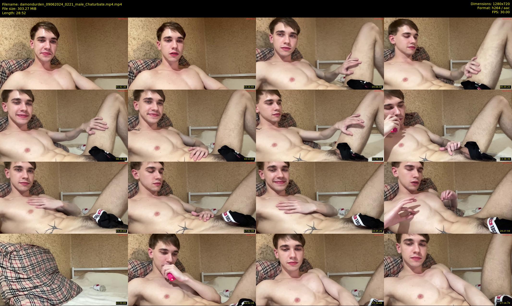 damondurden — 29 minute Chaturbate male cam show recording, 720p, Jun 9, 2024