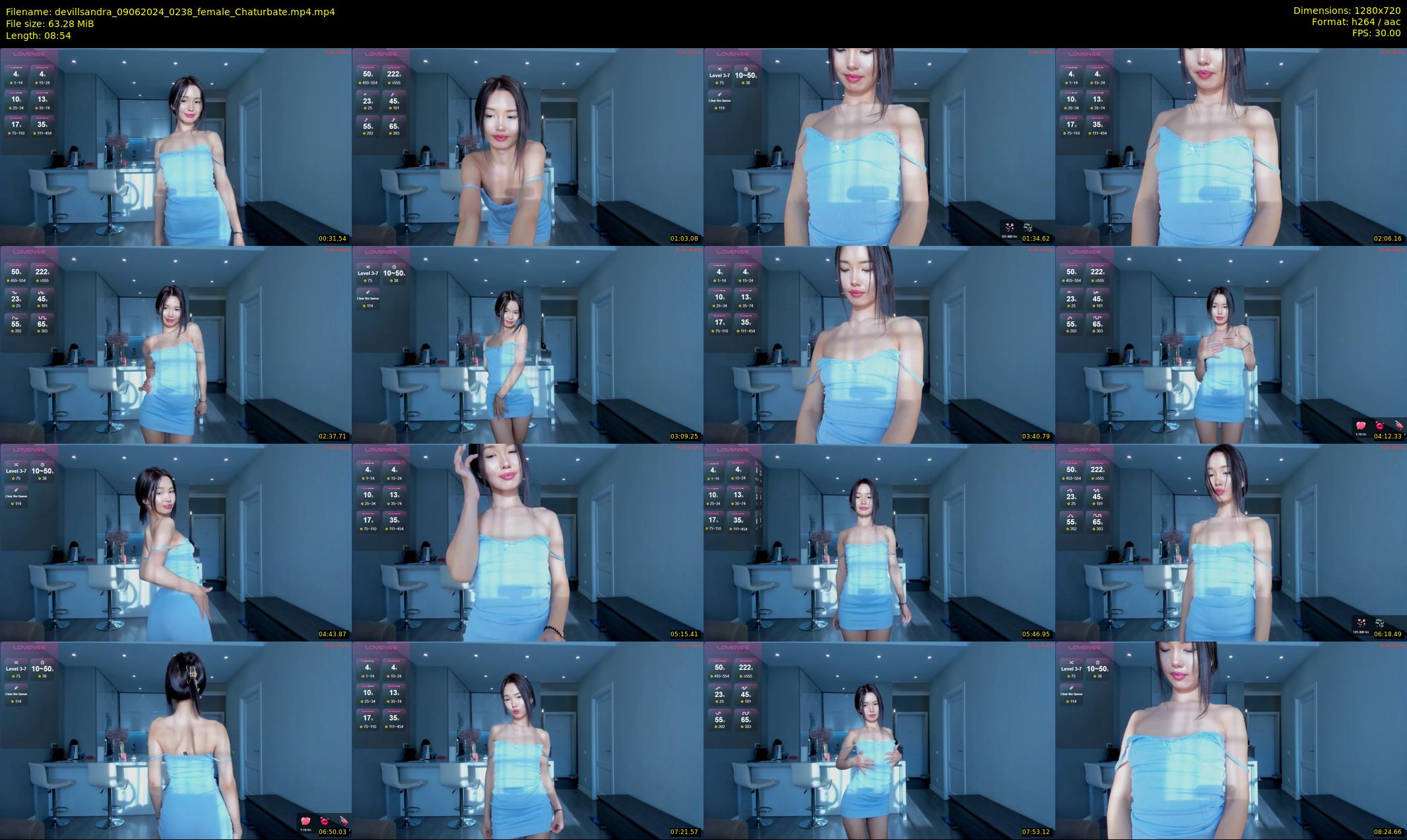 devillsandra — 9 minute Chaturbate female cam show recording, 720p, Jun 9, 2024