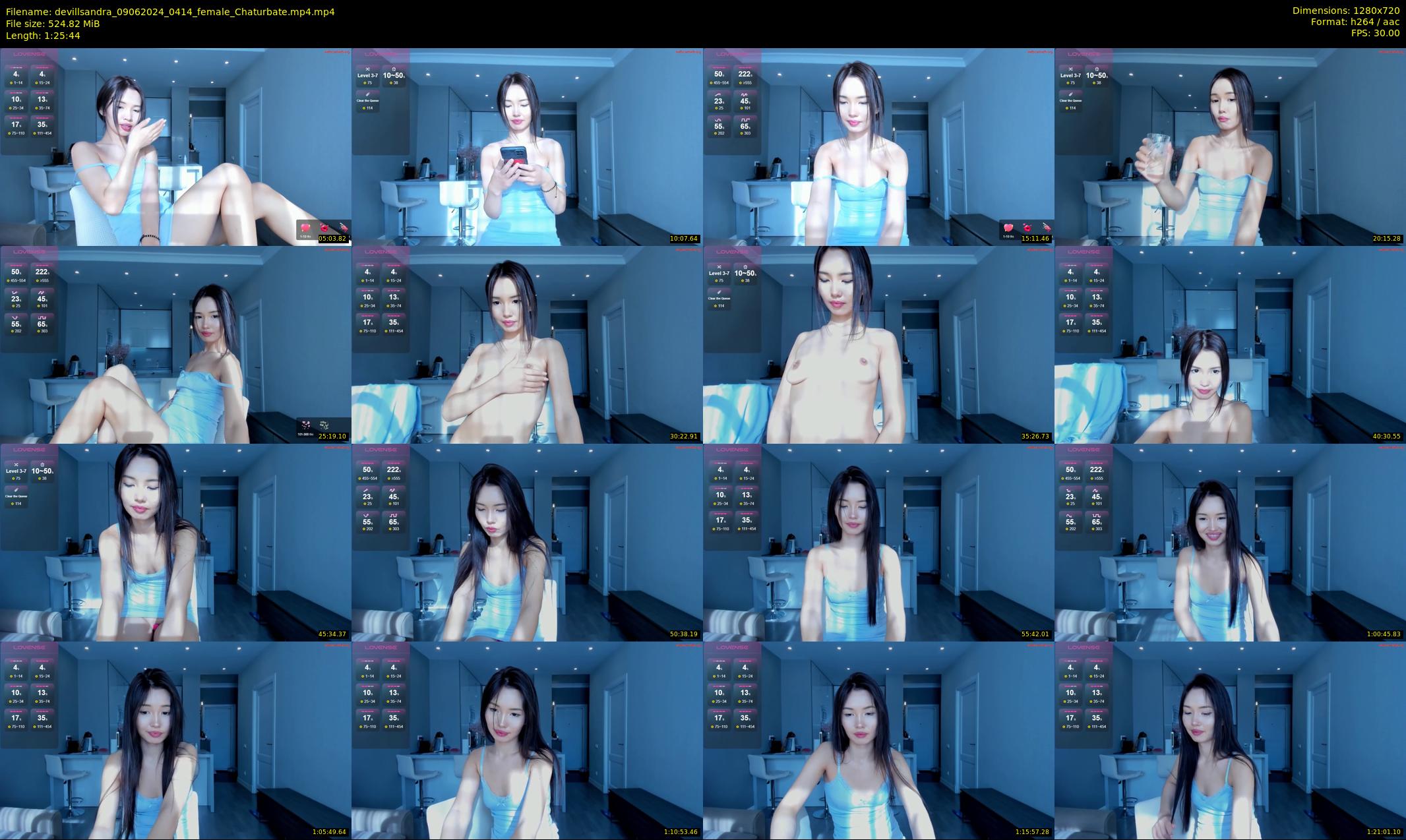 devillsandra — 86 minute Chaturbate female cam show recording, 720p, Jun 9, 2024