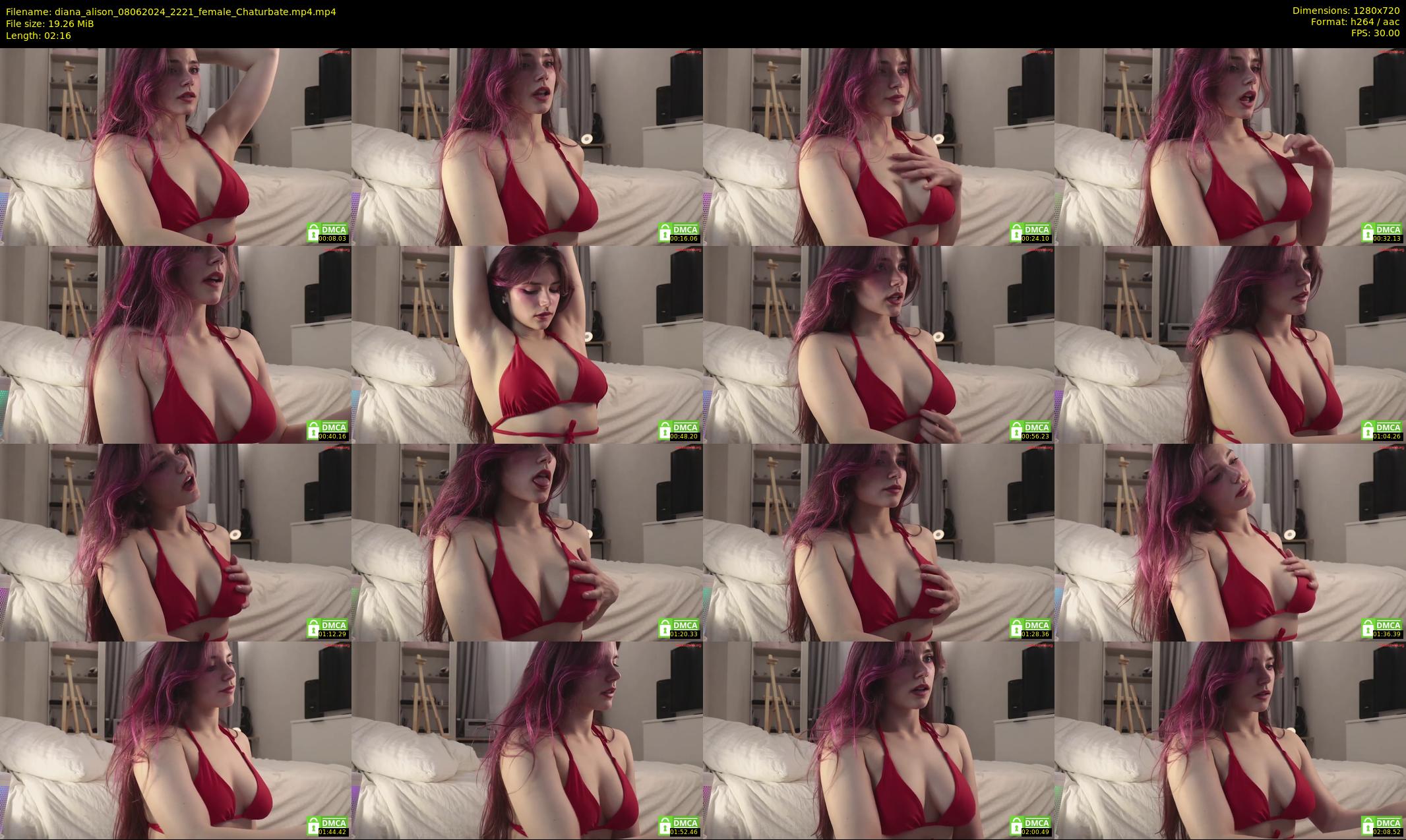 diana_alison — 3 minute Chaturbate female cam show recording, 720p, Jun 8, 2024