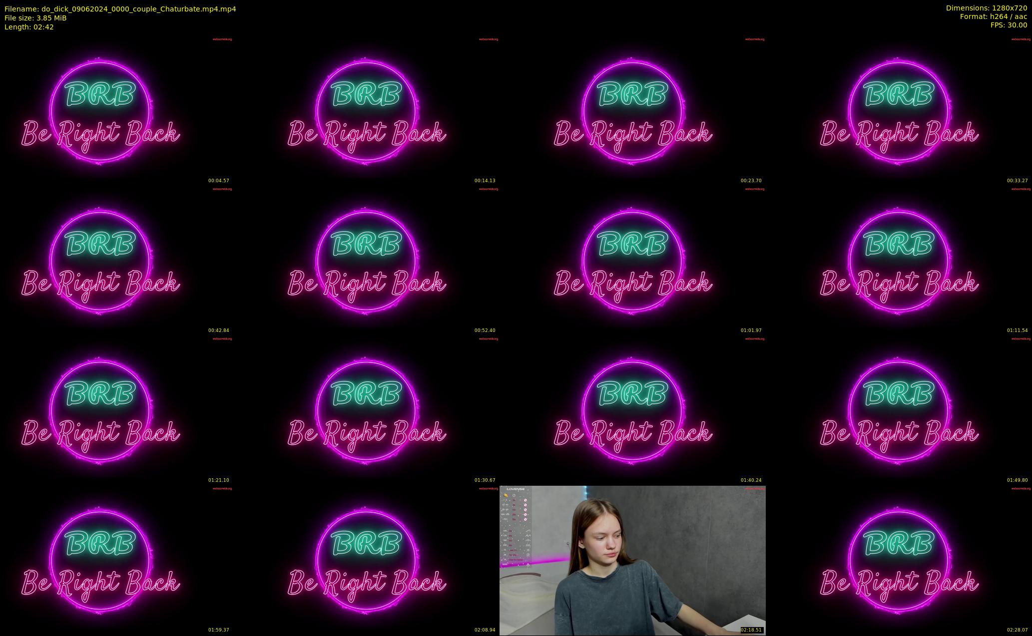 do_dick — 3 minute Chaturbate couple cam show recording, 720p, Jun 9, 2024