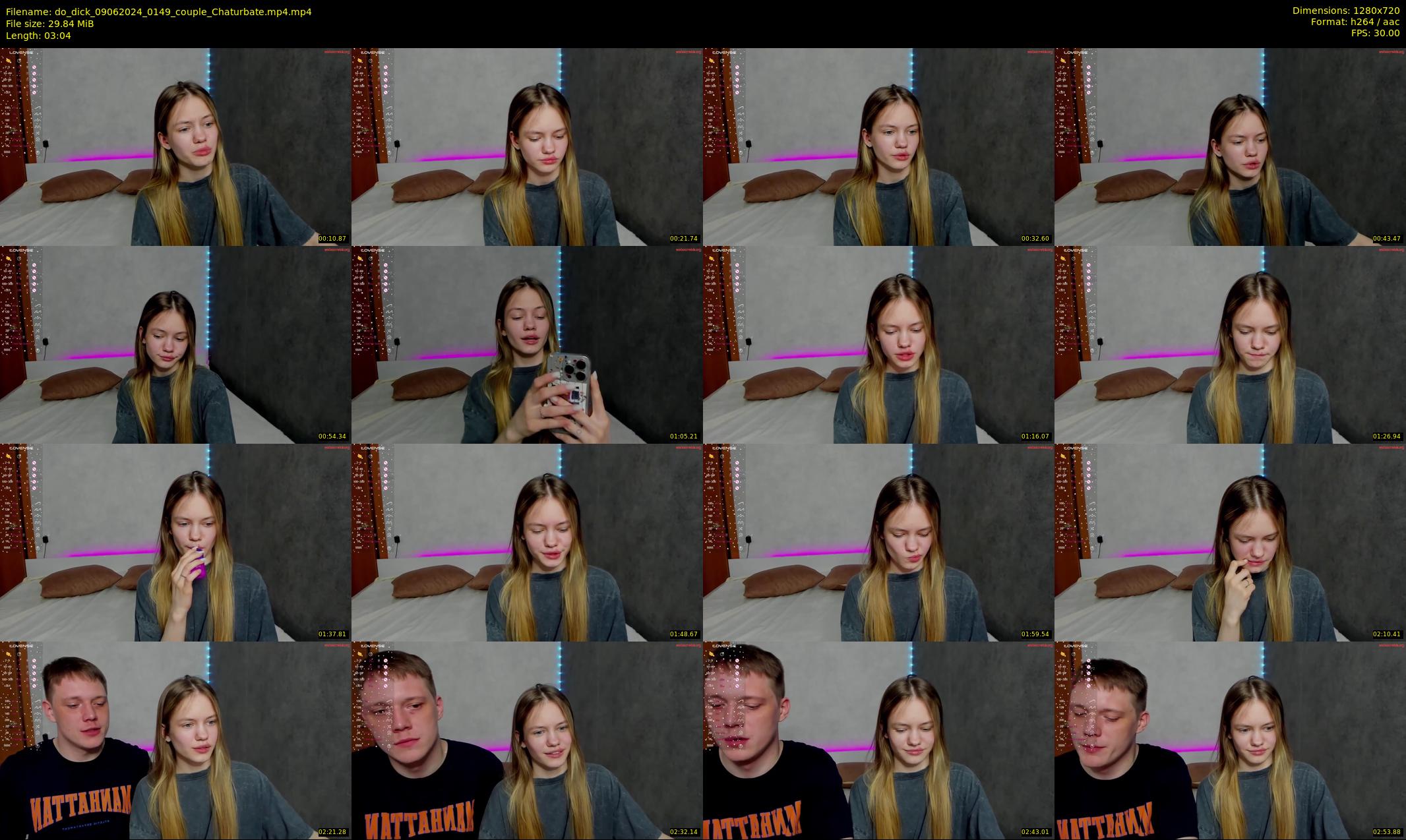 do_dick — 4 minute Chaturbate couple cam show recording, 720p, Jun 9, 2024