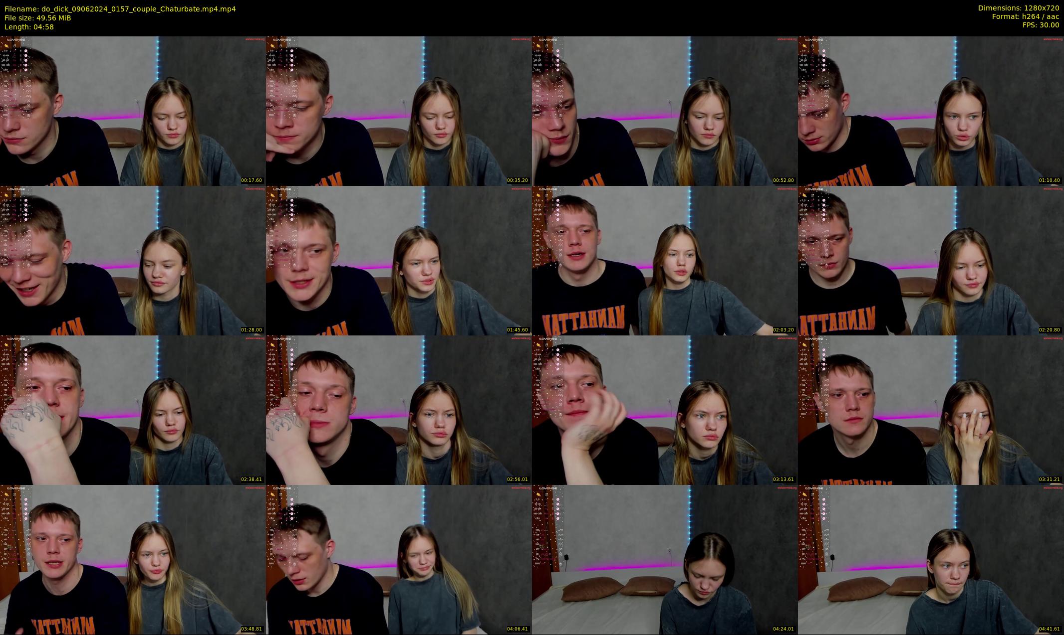 do_dick — 5 minute Chaturbate couple cam show recording, 720p, Jun 9, 2024