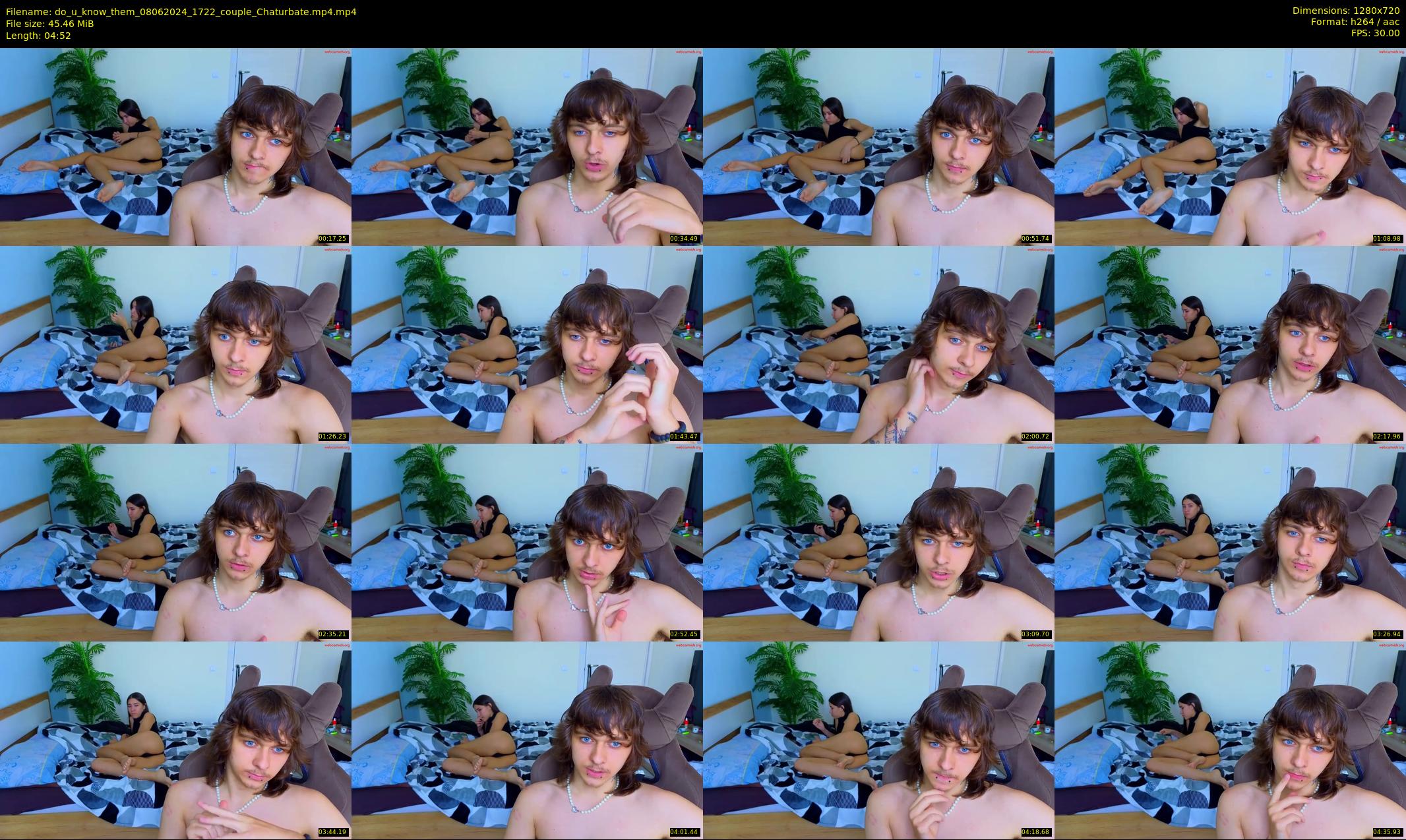do_u_know_them — 5 minute Chaturbate couple cam show recording, 720p, Jun 8, 2024