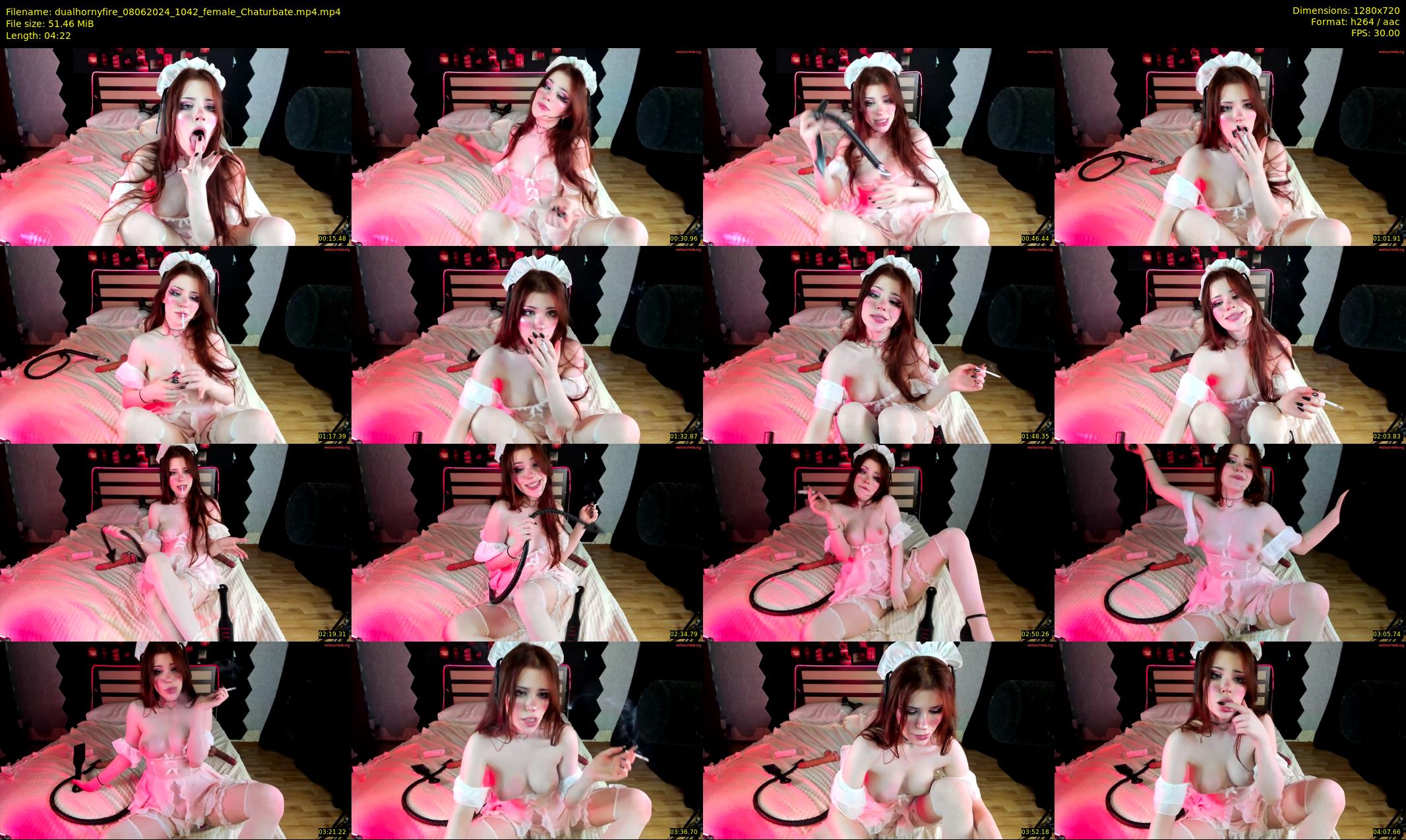 dualhornyfire — 5 minute Chaturbate couple cam show recording, 720p, Jun 8, 2024