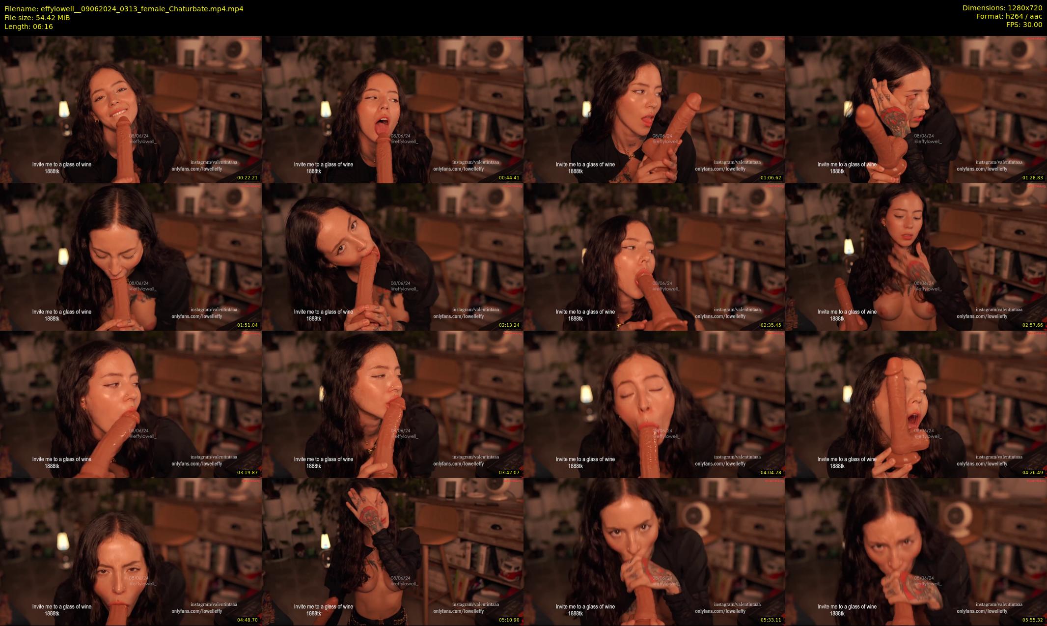 effylowell_ — 7 minute Chaturbate female cam show recording, 720p, Jun 9, 2024